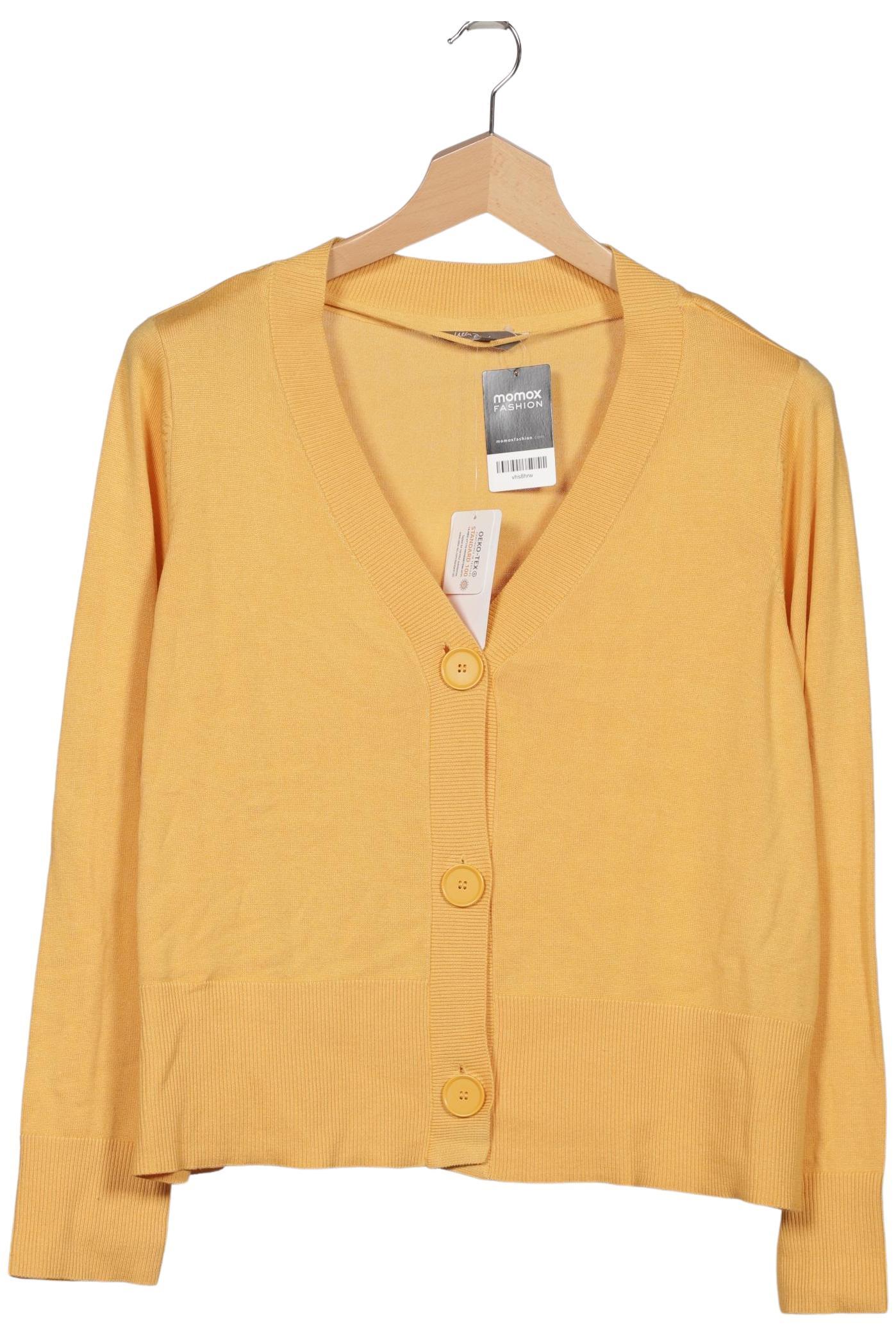 

Ulla Popken Damen Strickjacke, gelb, Gr. 50