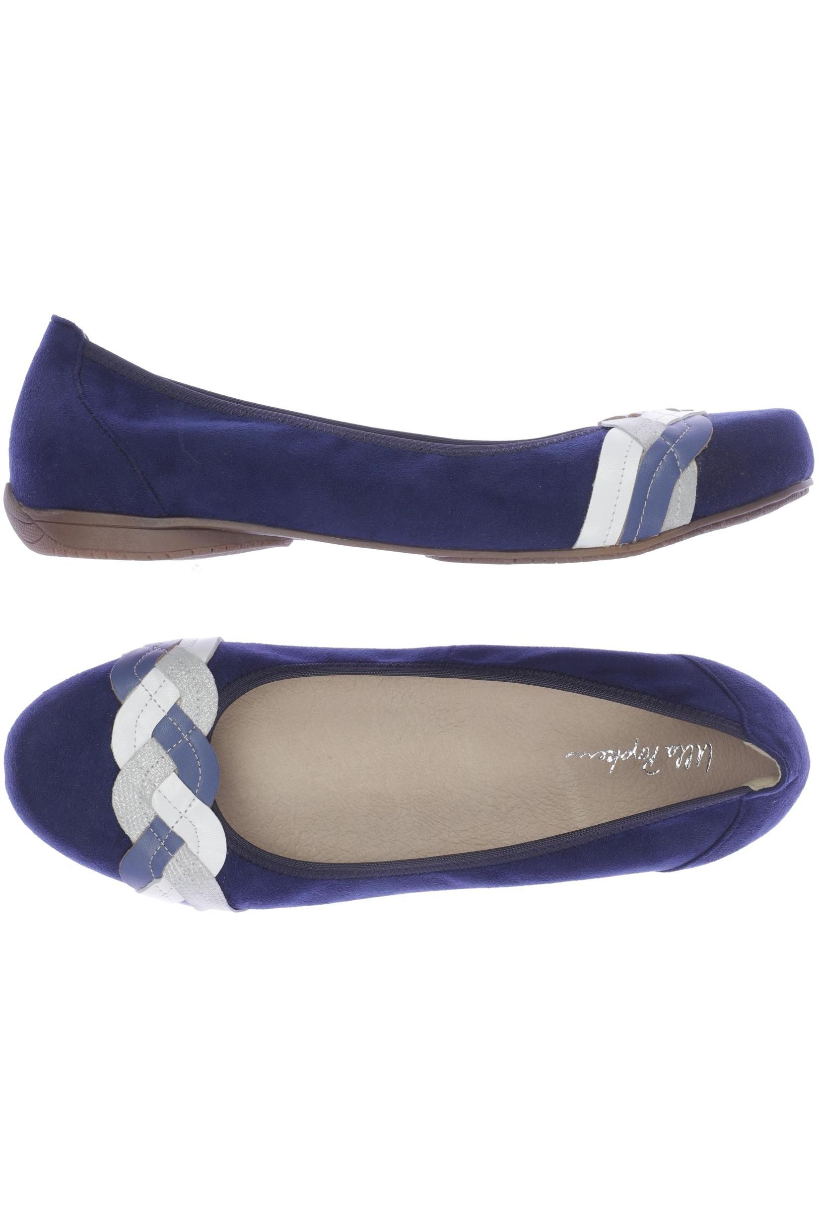

Ulla Popken Damen Ballerinas, marineblau, Gr. 44