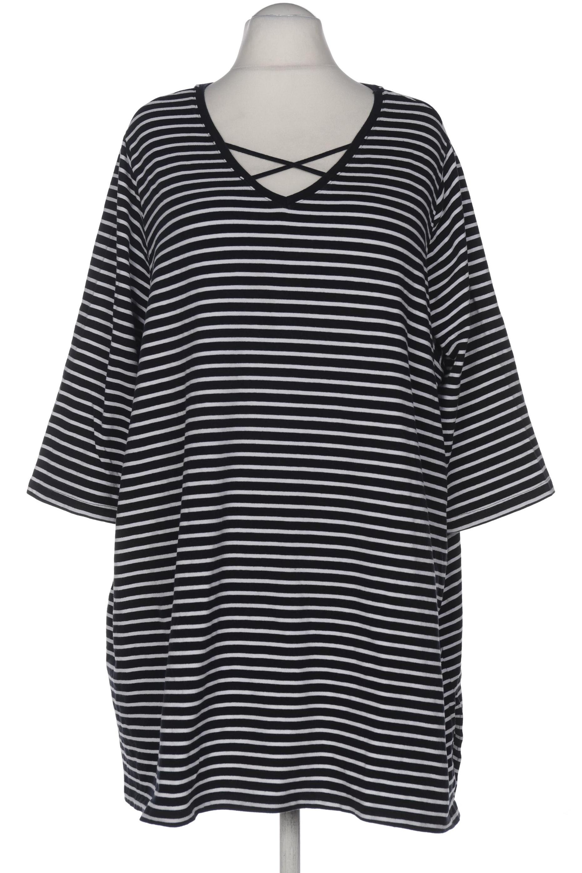 

Ulla Popken Damen T-Shirt, schwarz, Gr. 58