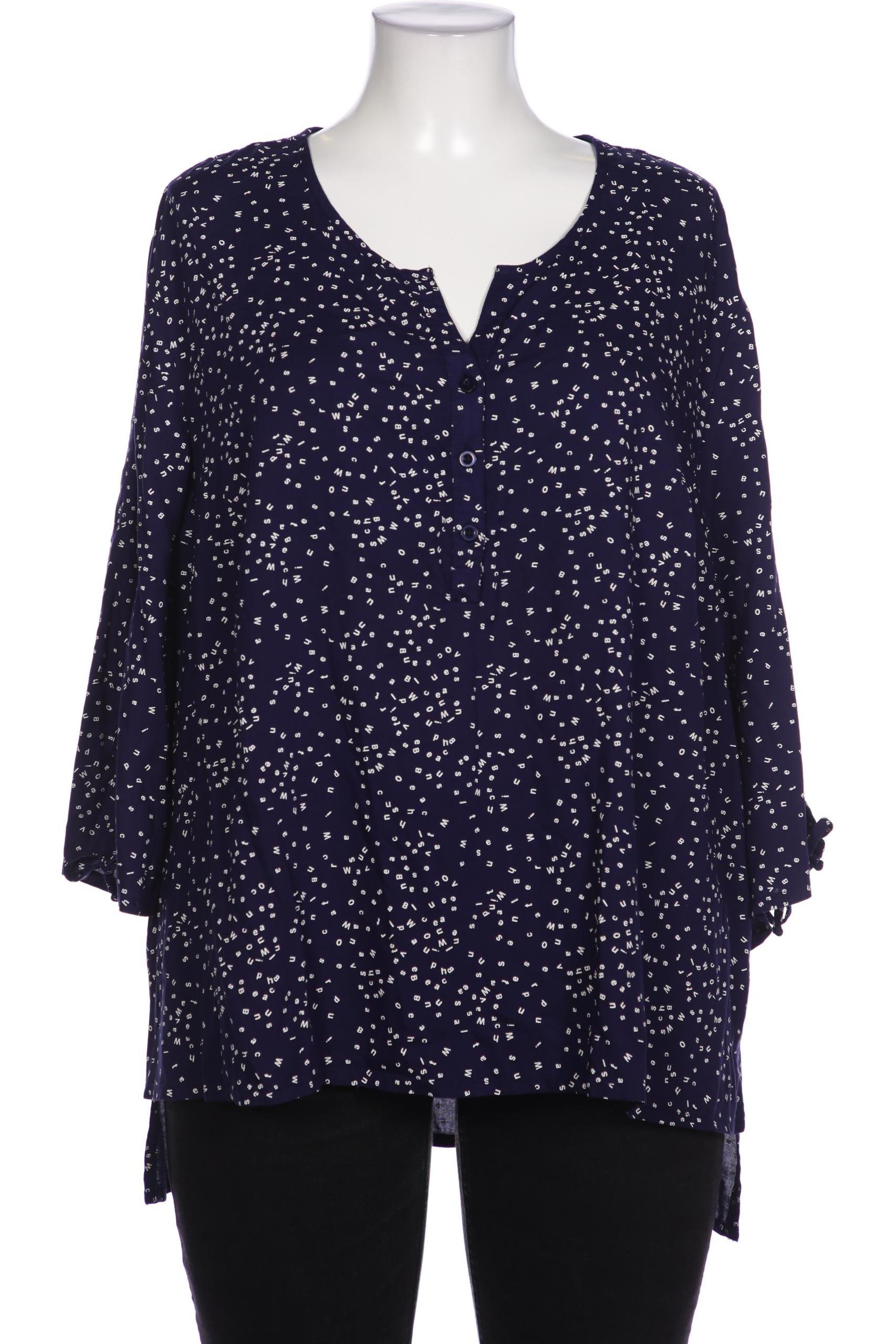 

Ulla Popken Damen Bluse, marineblau, Gr. 46