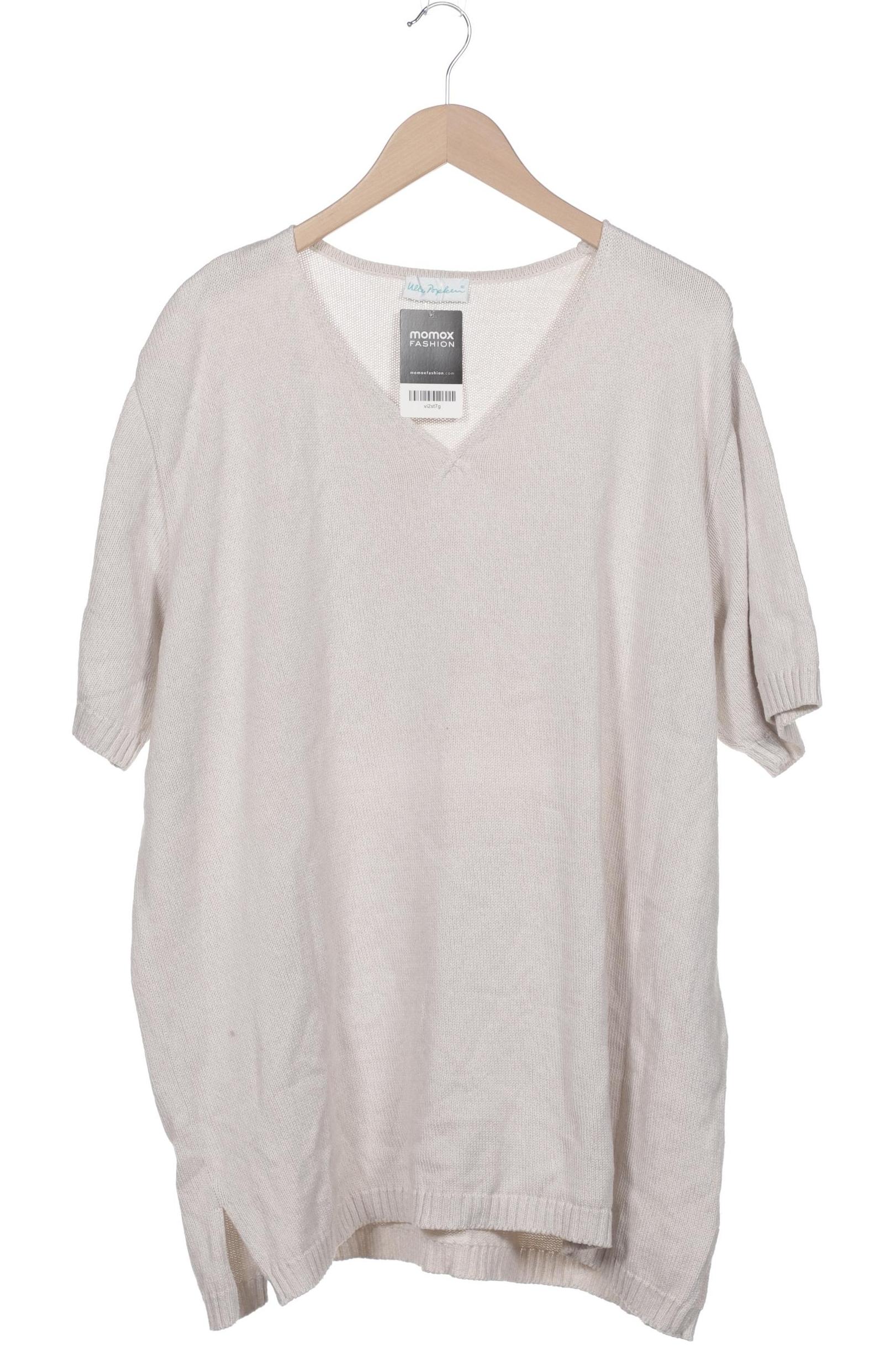 

Ulla Popken Damen Pullover, weiß, Gr. 54