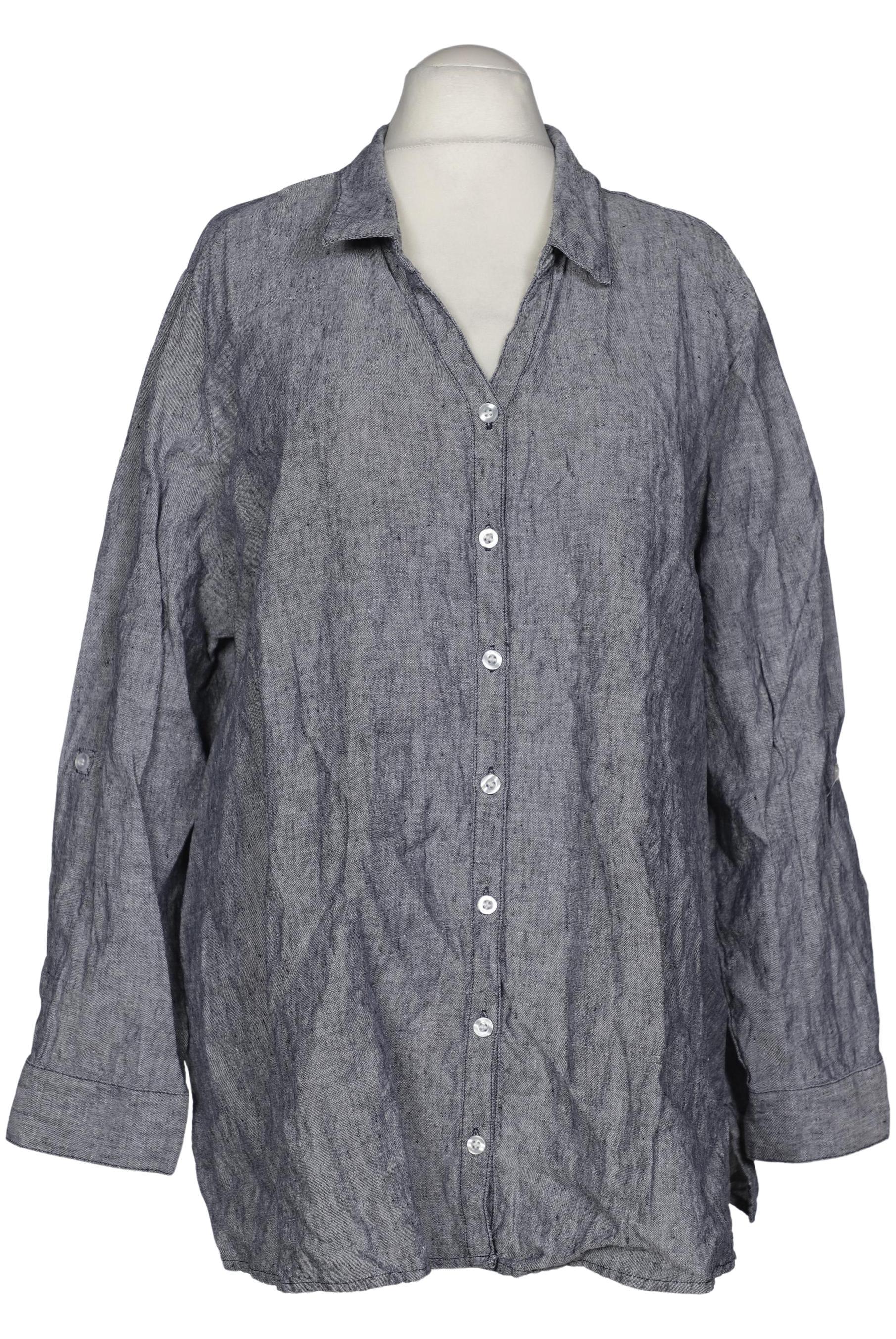 

Ulla Popken Damen Bluse, grau, Gr. 54