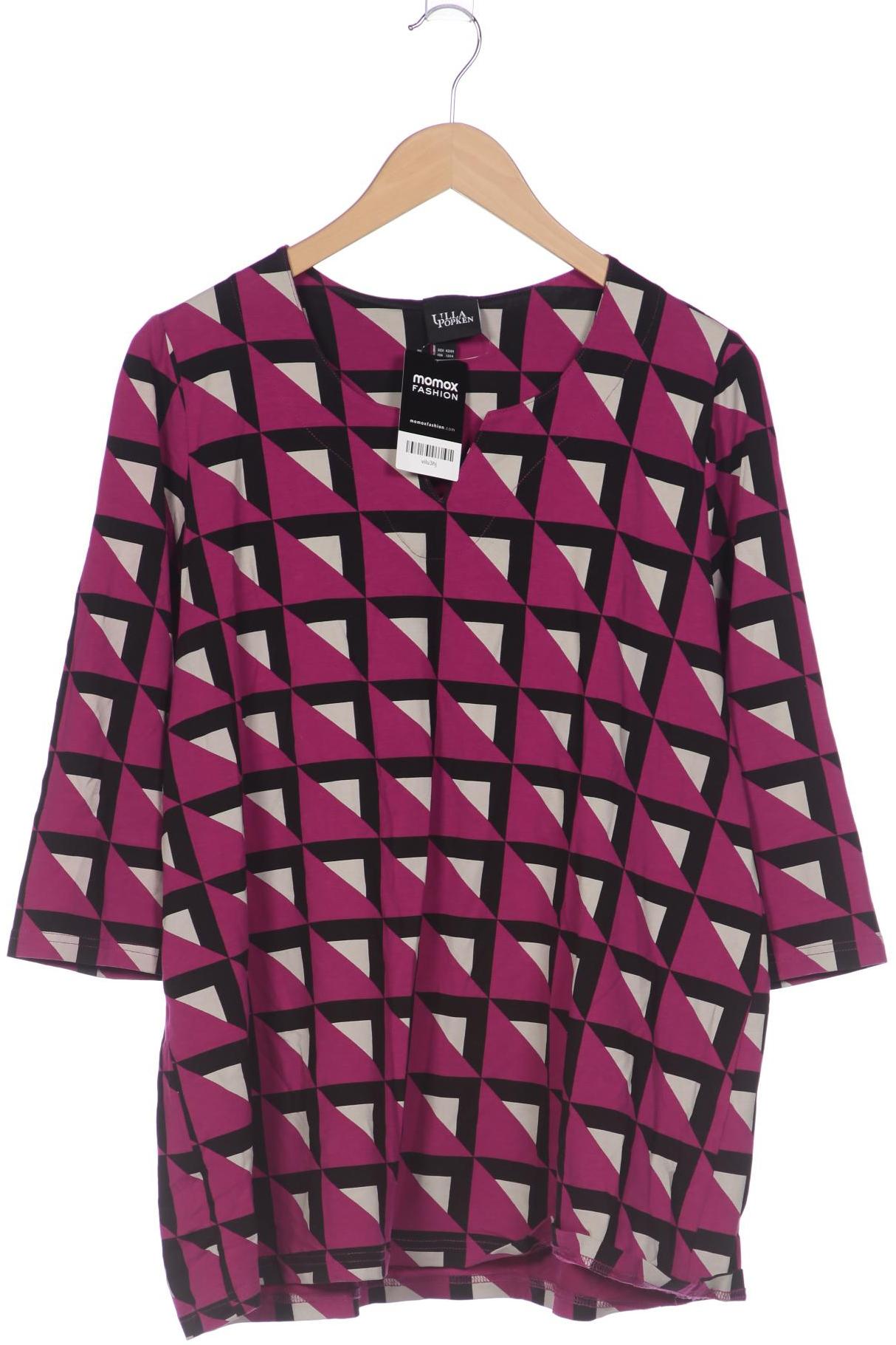 

Ulla Popken Damen Langarmshirt, flieder, Gr. 42