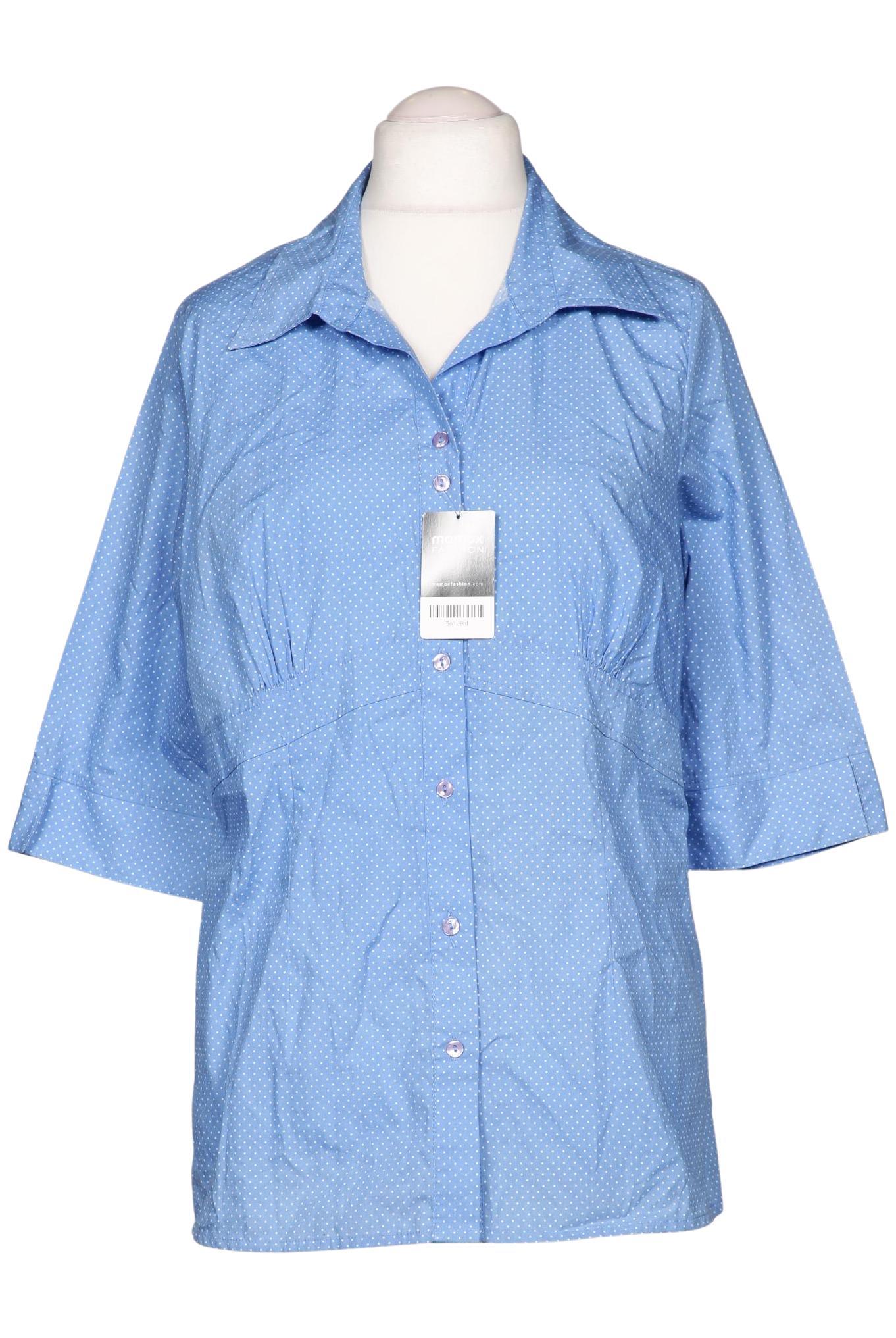 

Ulla Popken Damen Bluse, blau, Gr. 44