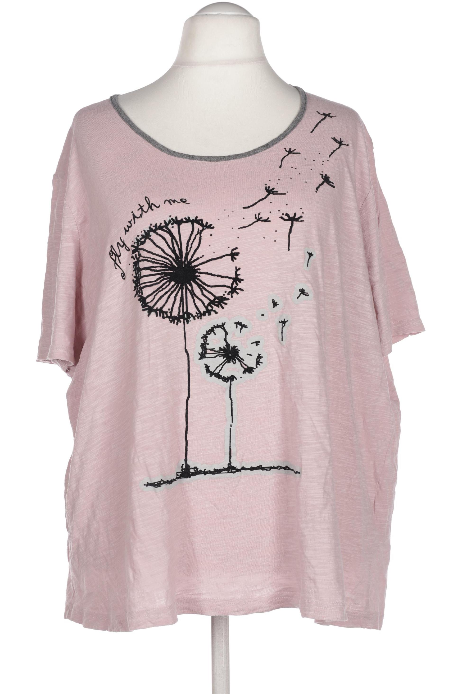 

Ulla Popken Damen T-Shirt, pink, Gr. 28