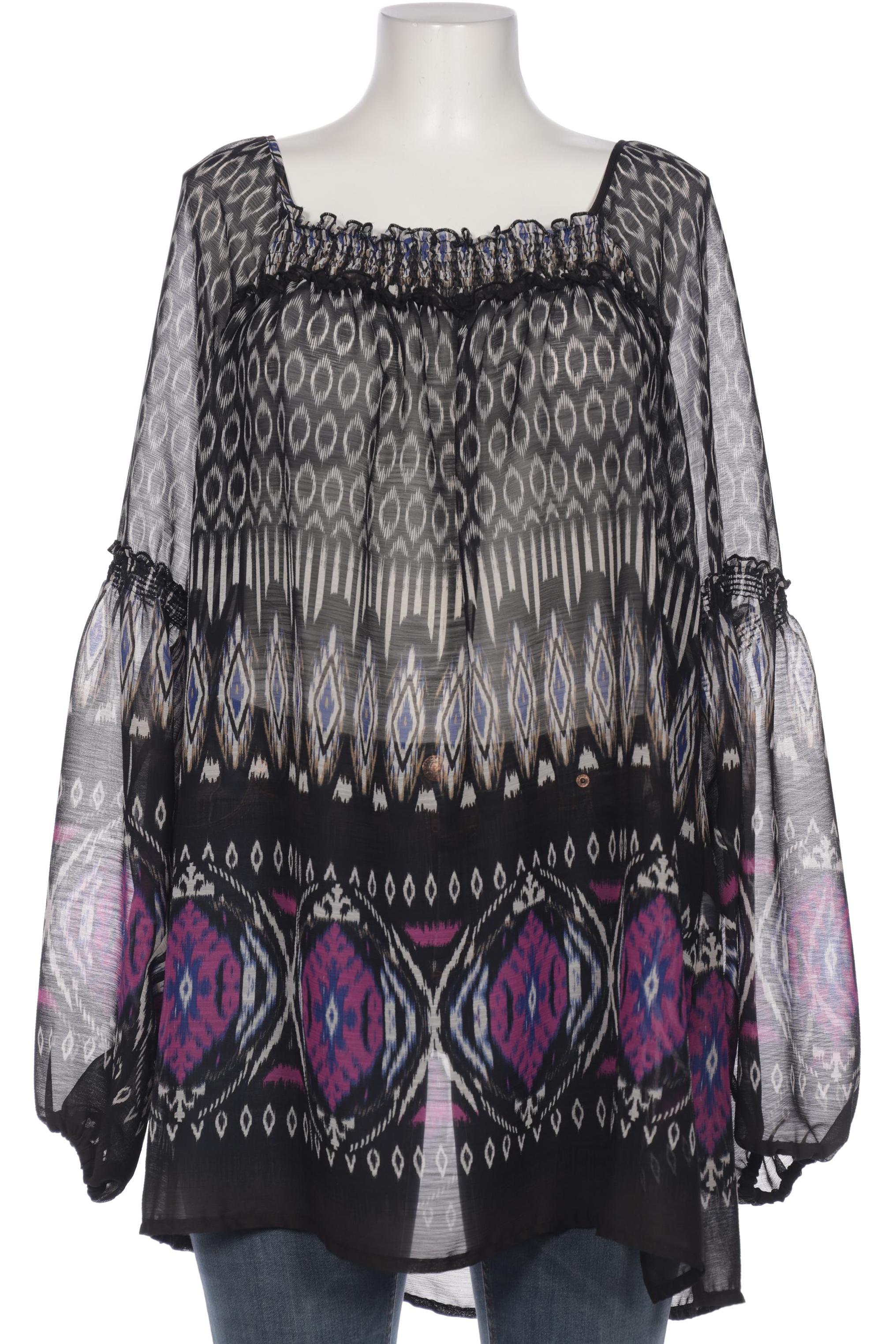 

Ulla Popken Damen Bluse, schwarz, Gr. 50