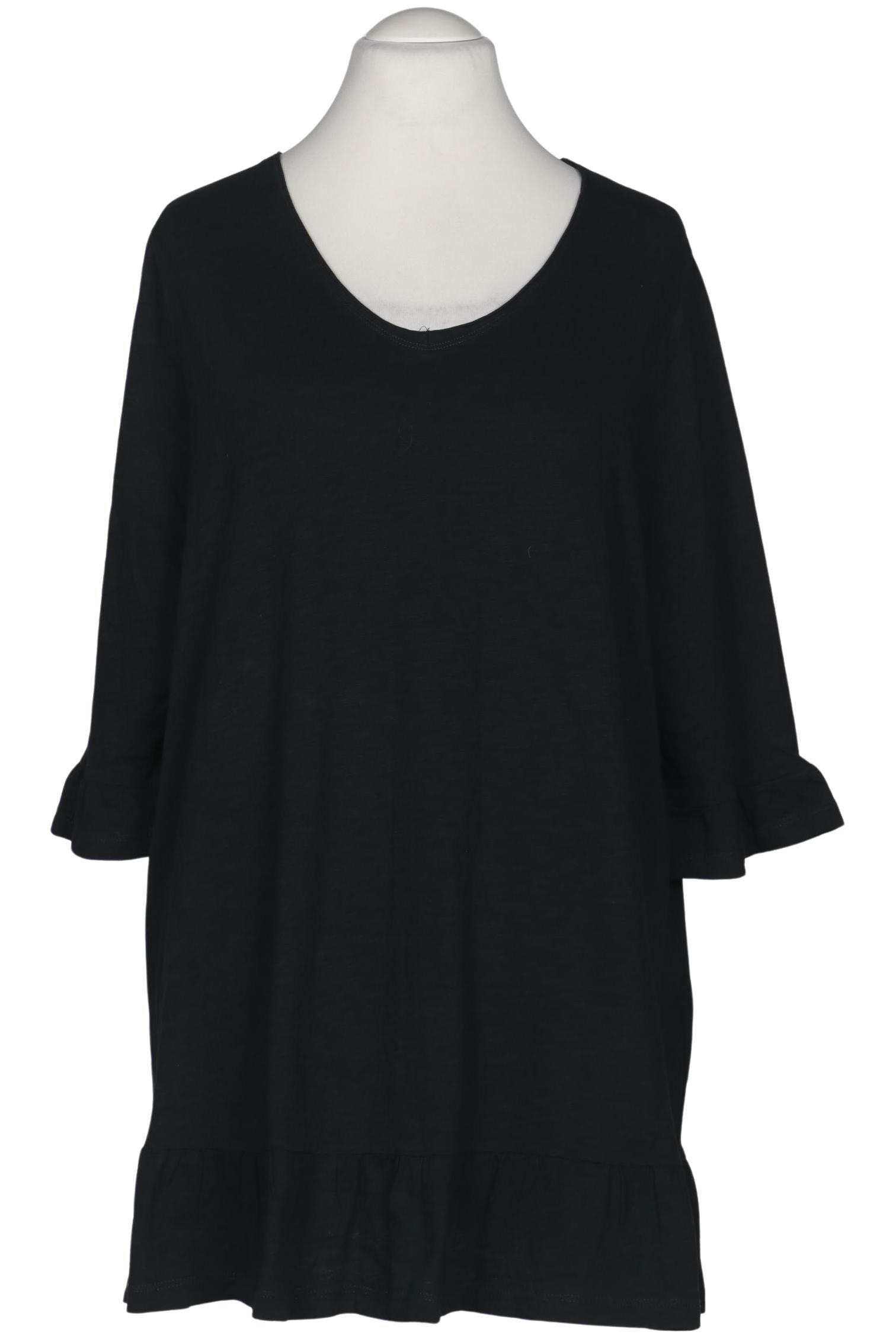 

Ulla Popken Damen Langarmshirt, schwarz, Gr. 54