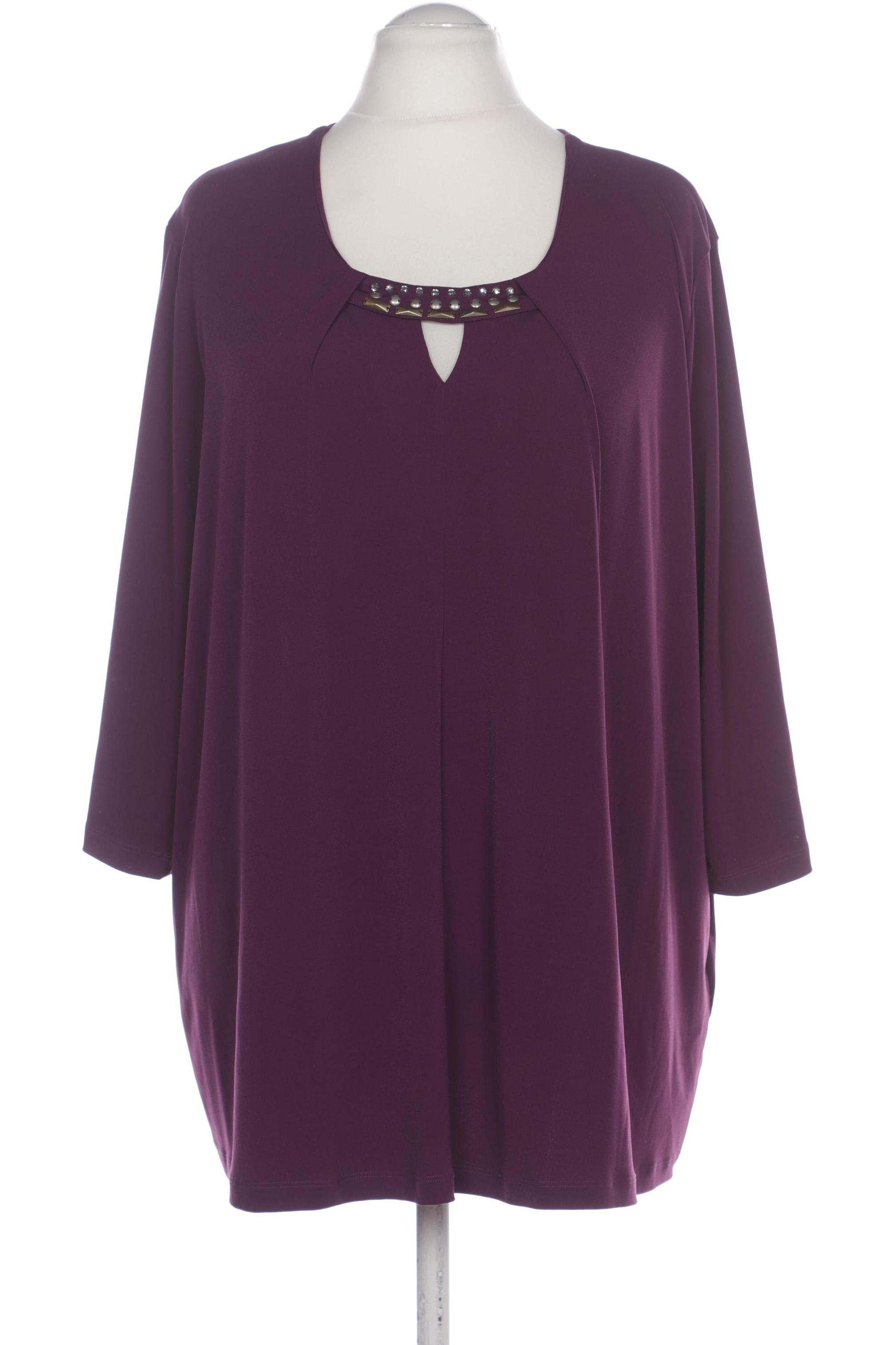 

Ulla Popken Damen Bluse, flieder, Gr. 54