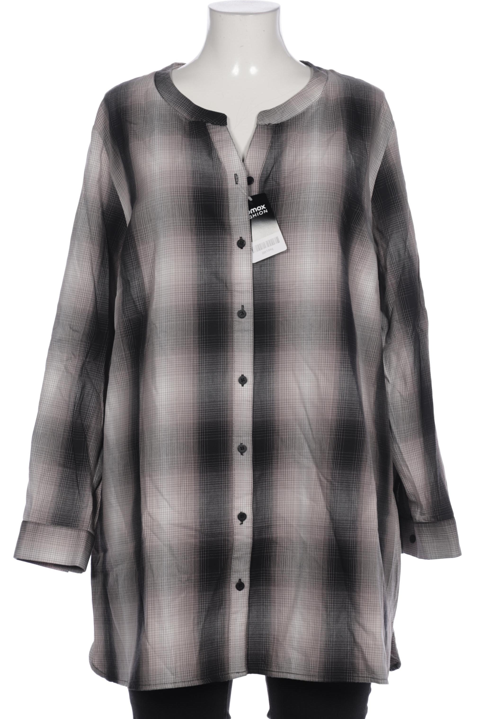 

Ulla Popken Damen Bluse, grau, Gr. 46