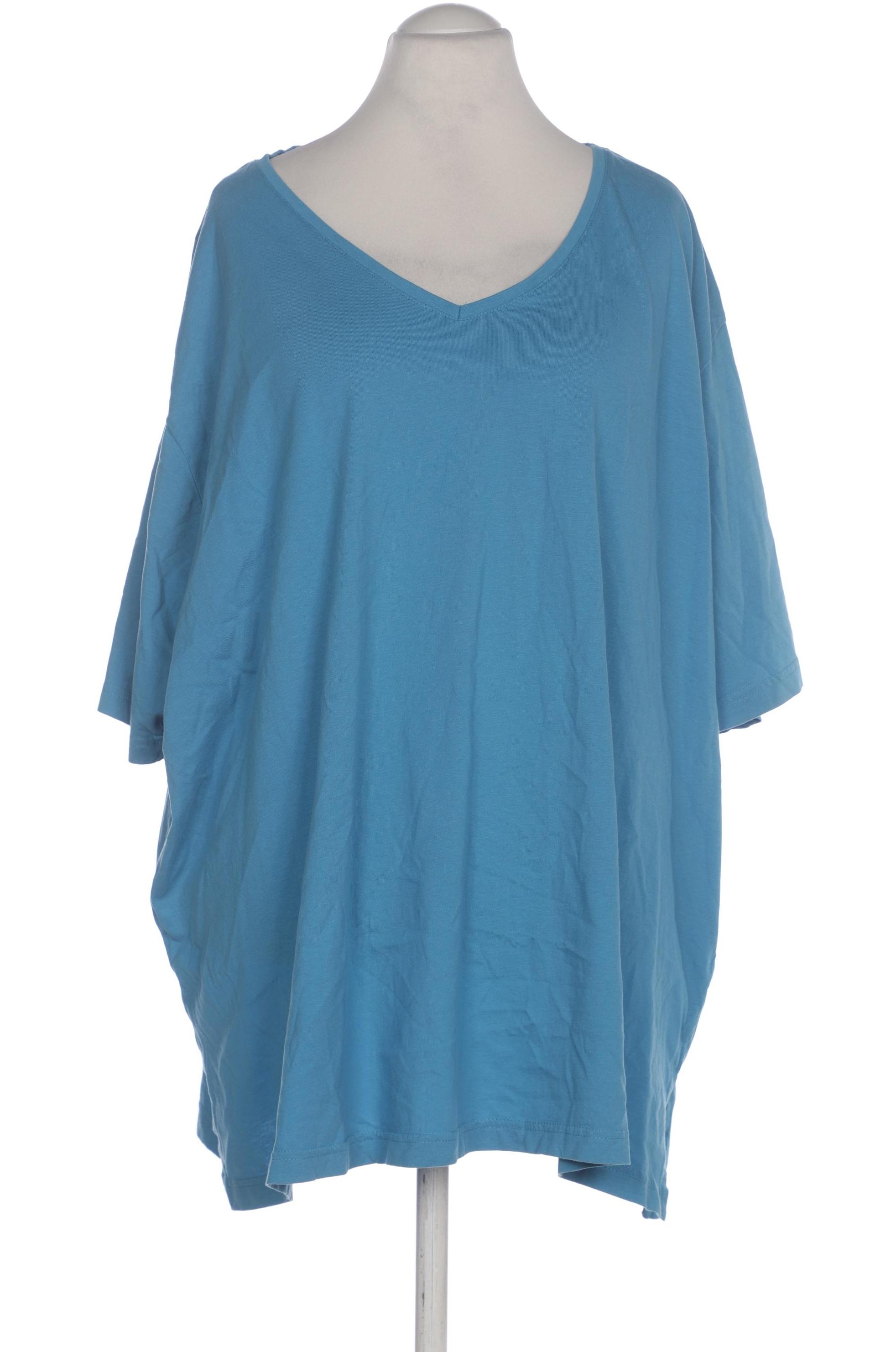 

Ulla Popken Damen T-Shirt, blau, Gr. 62