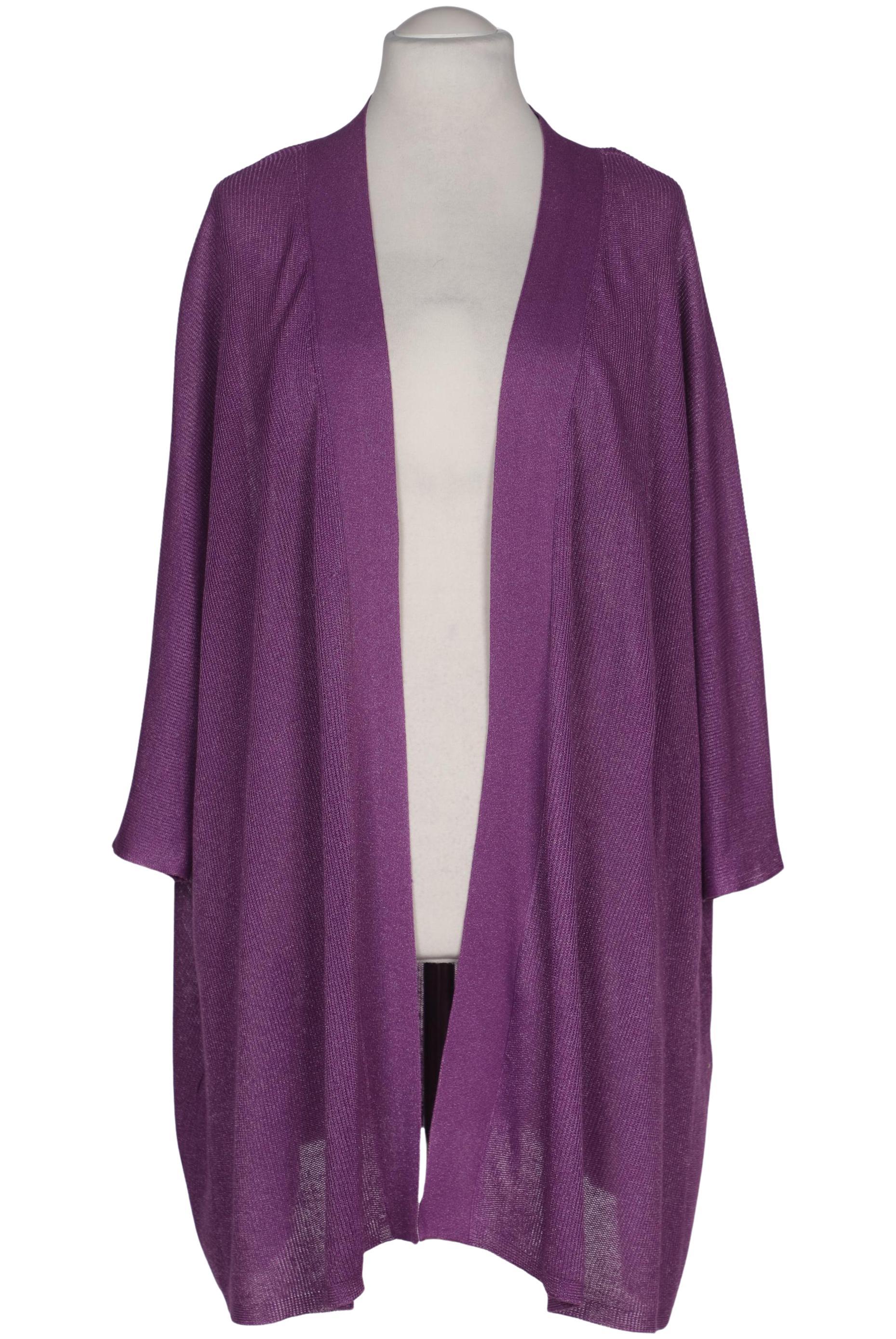 

Ulla Popken Damen Strickjacke, flieder, Gr. 54
