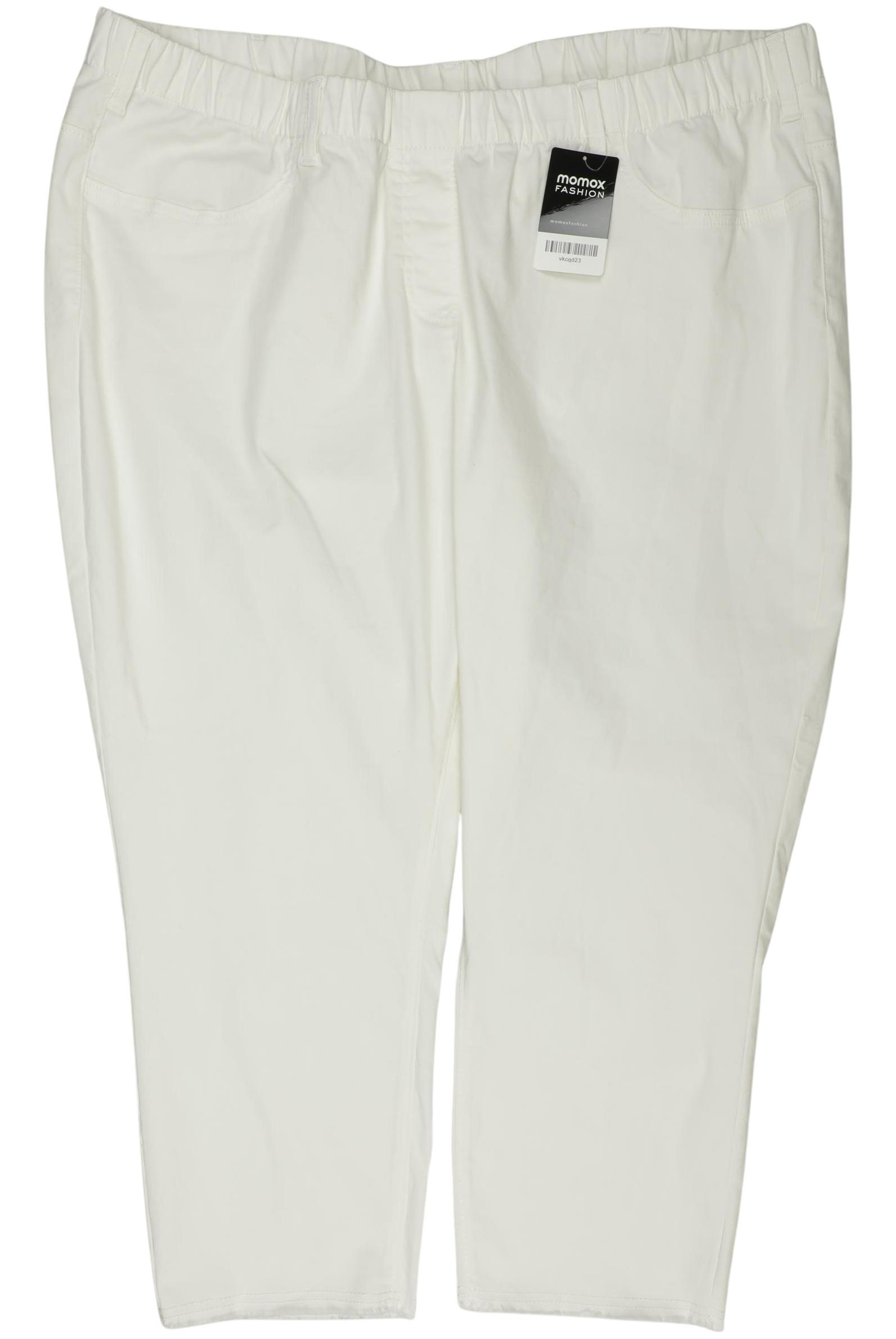 

Ulla Popken Damen Stoffhose, weiß, Gr. 54