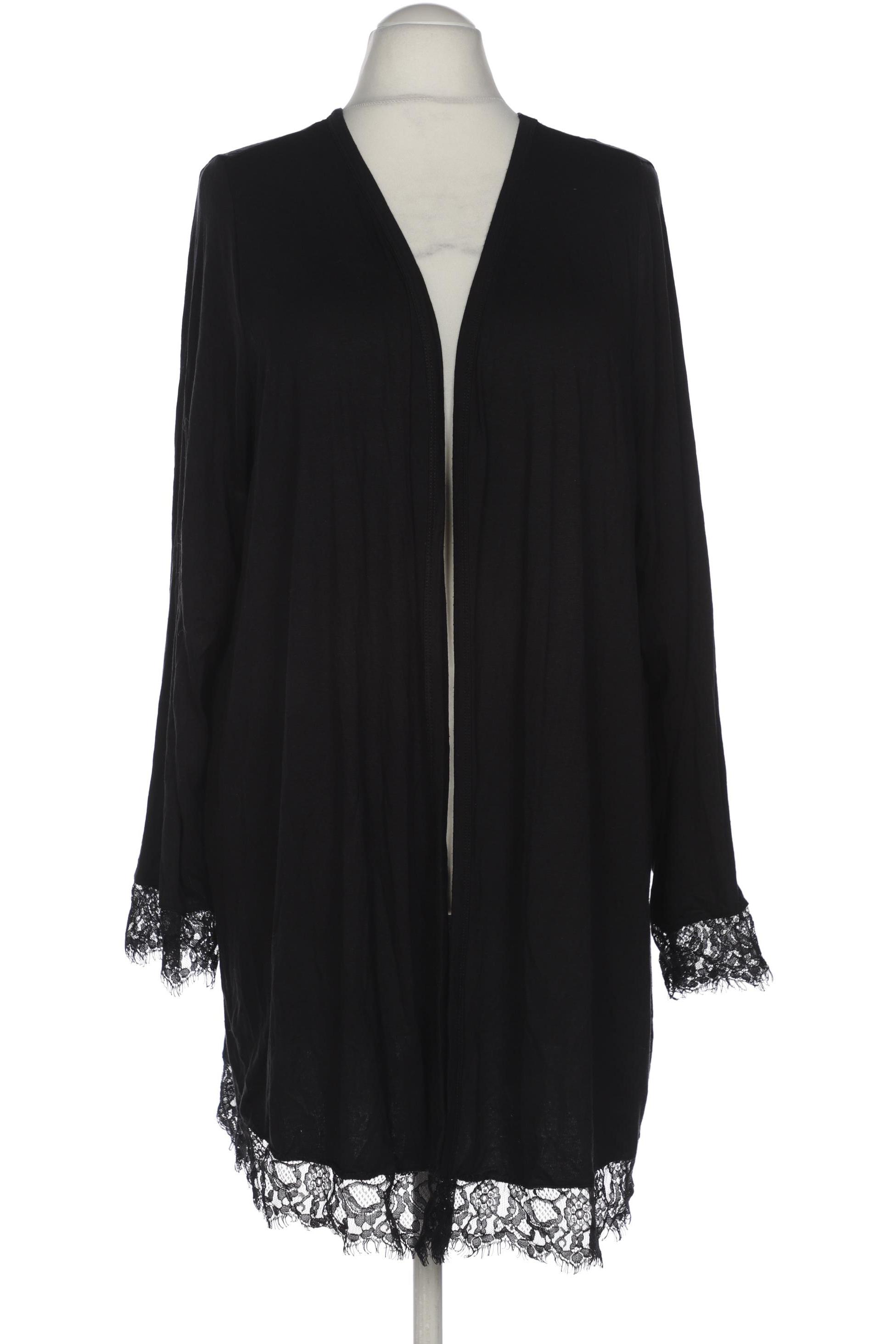 

Ulla Popken Damen Strickjacke, schwarz, Gr. 52