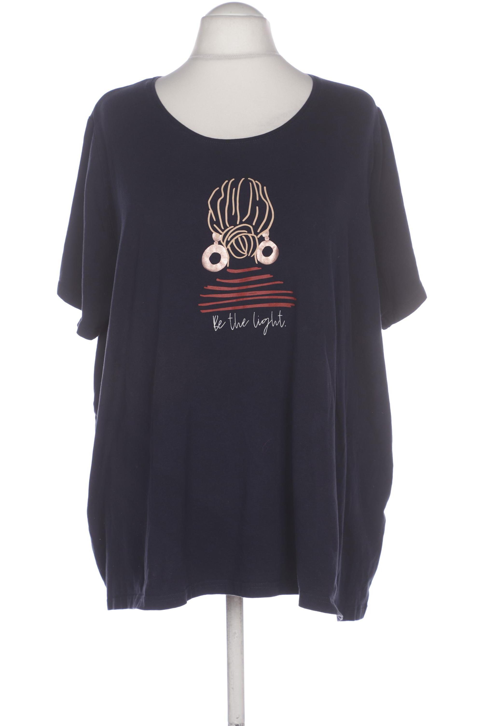 

Ulla Popken Damen T-Shirt, marineblau, Gr. 54