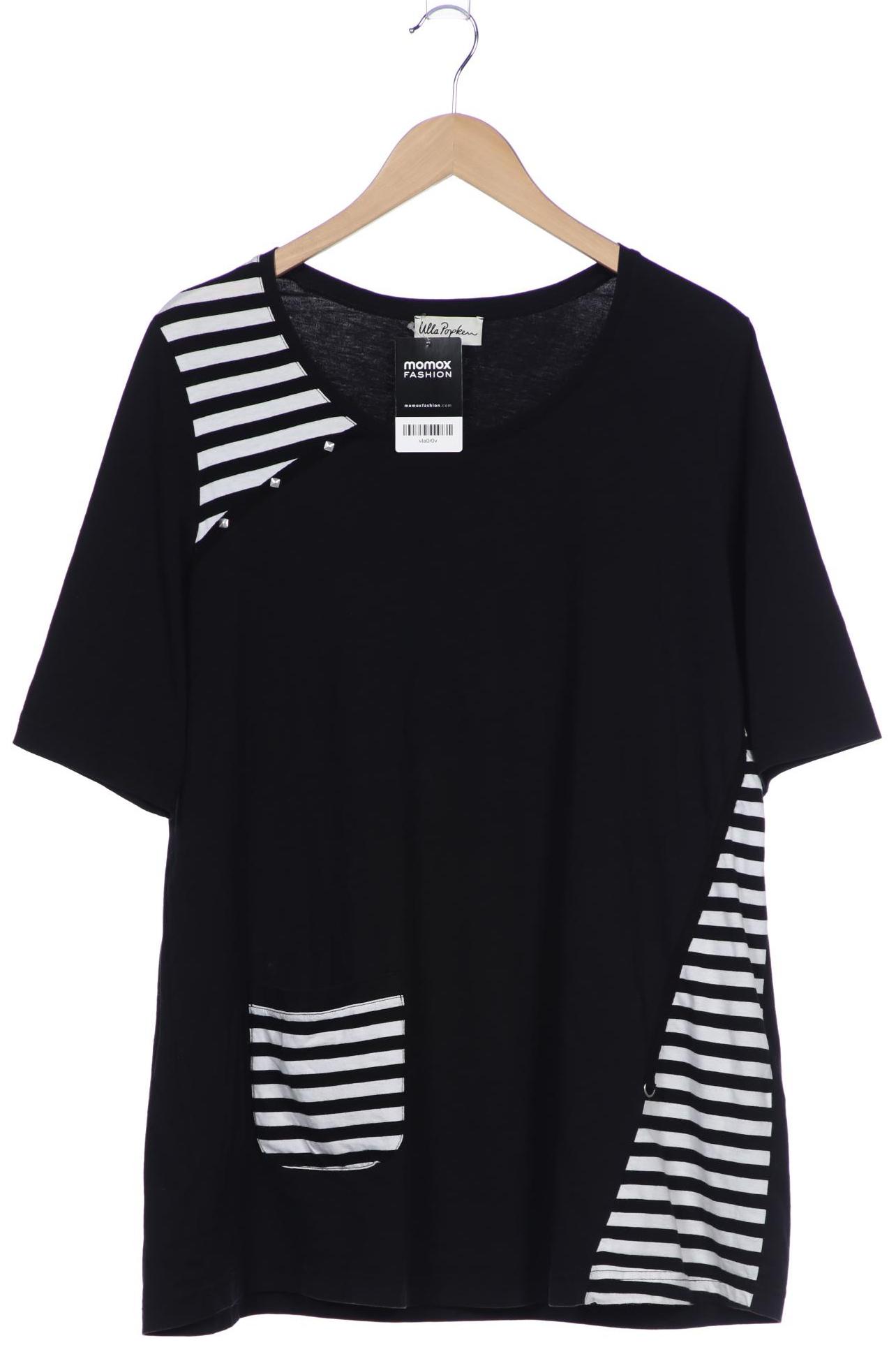 

Ulla Popken Damen T-Shirt, schwarz, Gr. 46