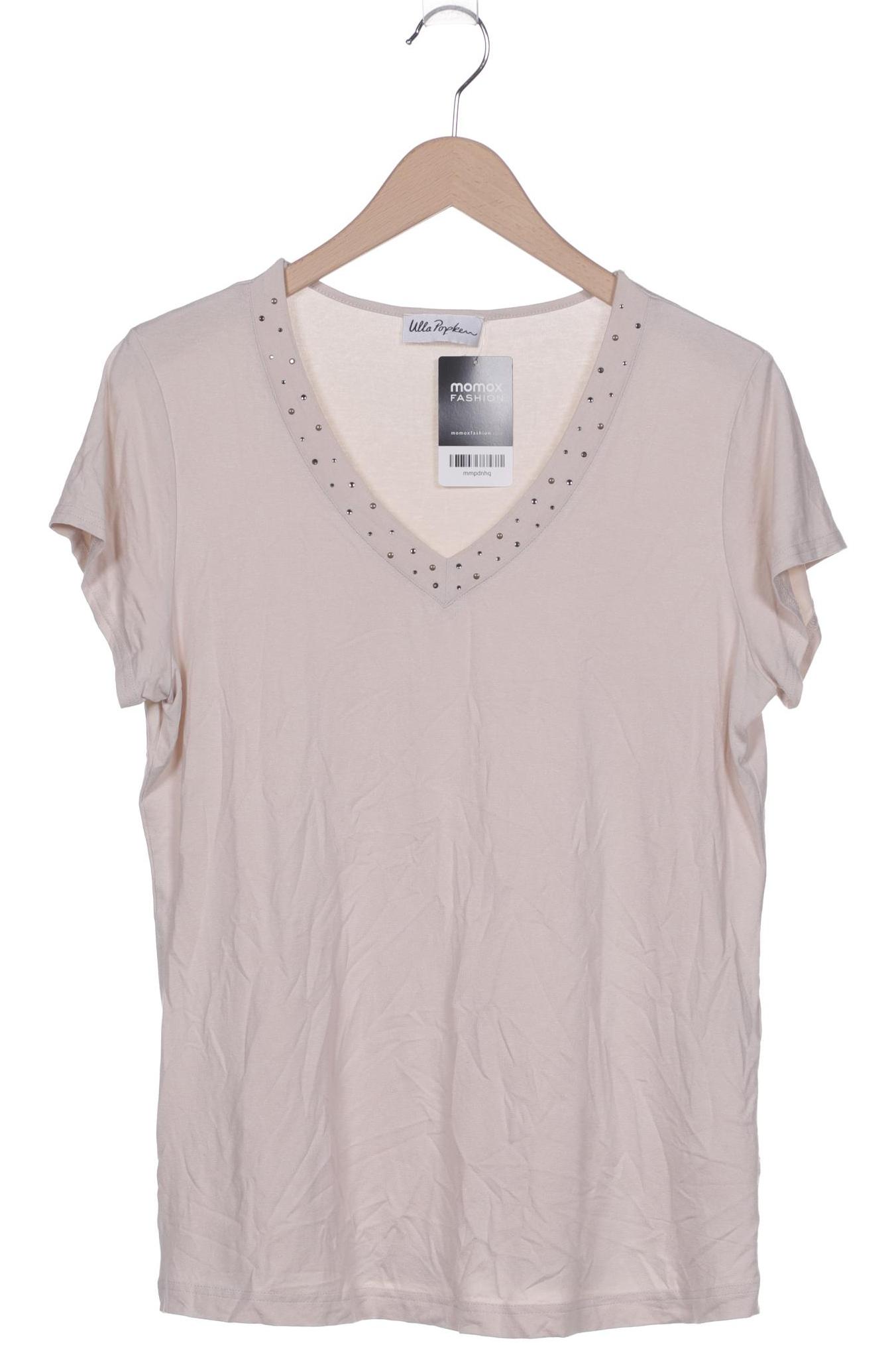 

Ulla Popken Damen T-Shirt, beige, Gr. 42