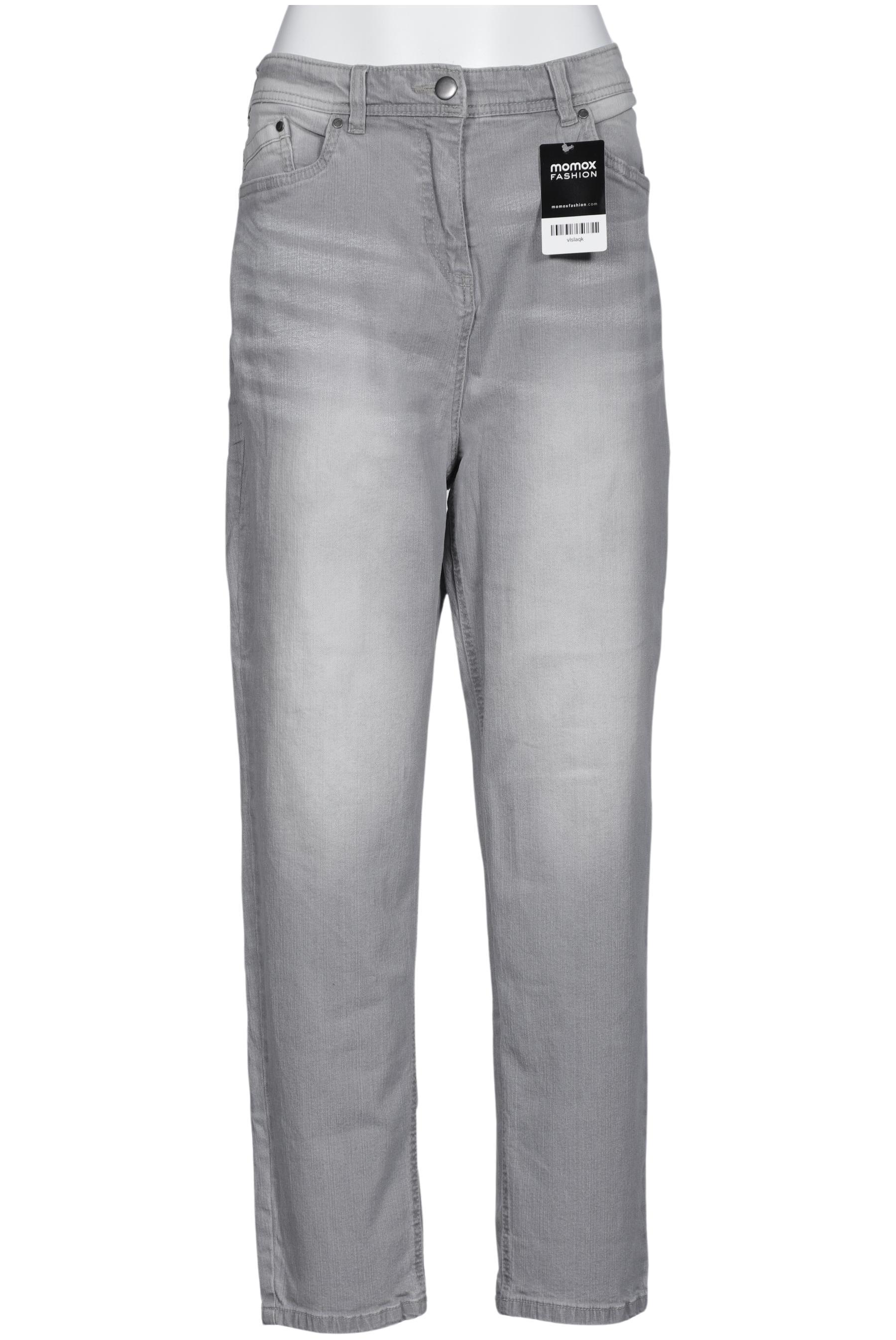 

Ulla Popken Damen Jeans, grau, Gr. 88