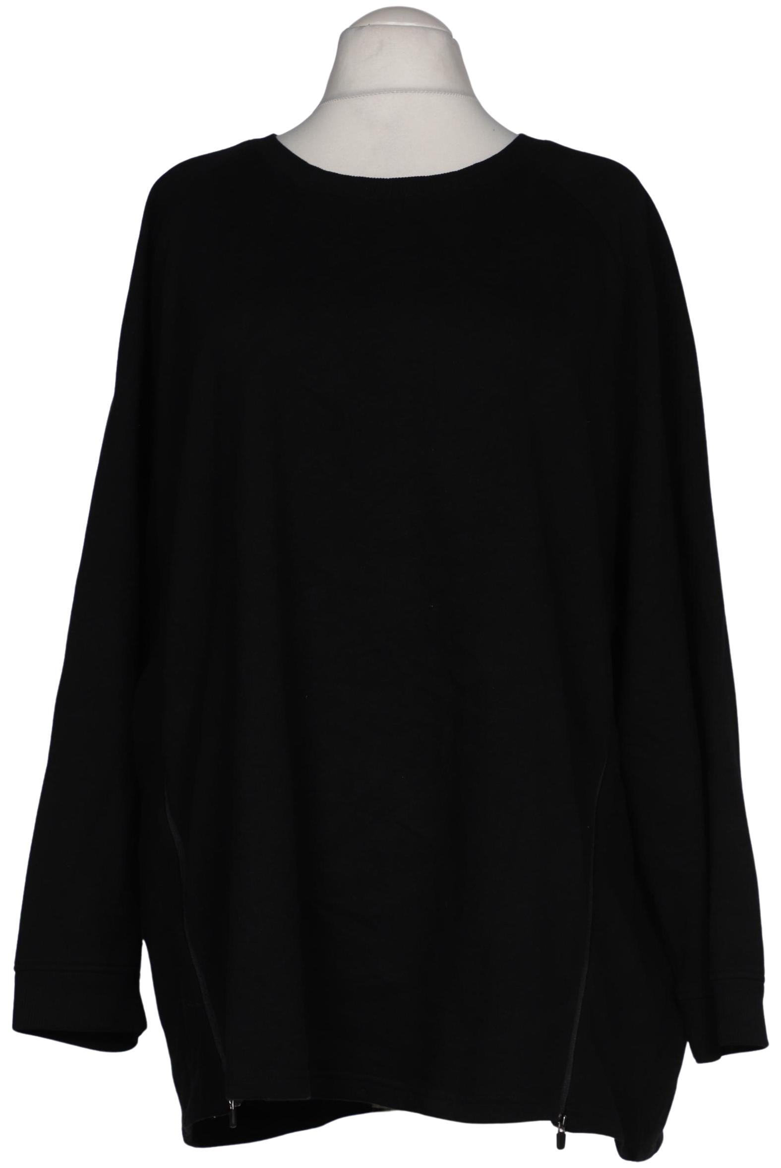 

Ulla Popken Damen Sweatshirt, schwarz, Gr. 54