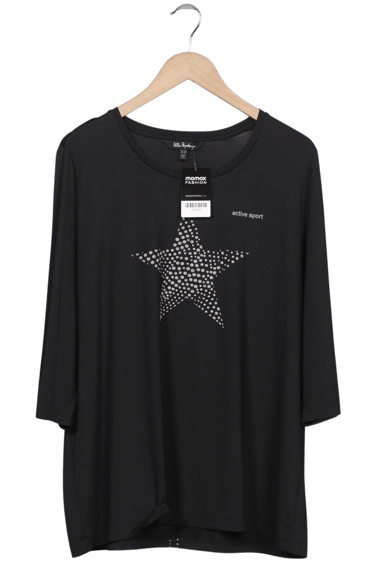 

Ulla Popken Damen T-Shirt, schwarz, Gr. 46