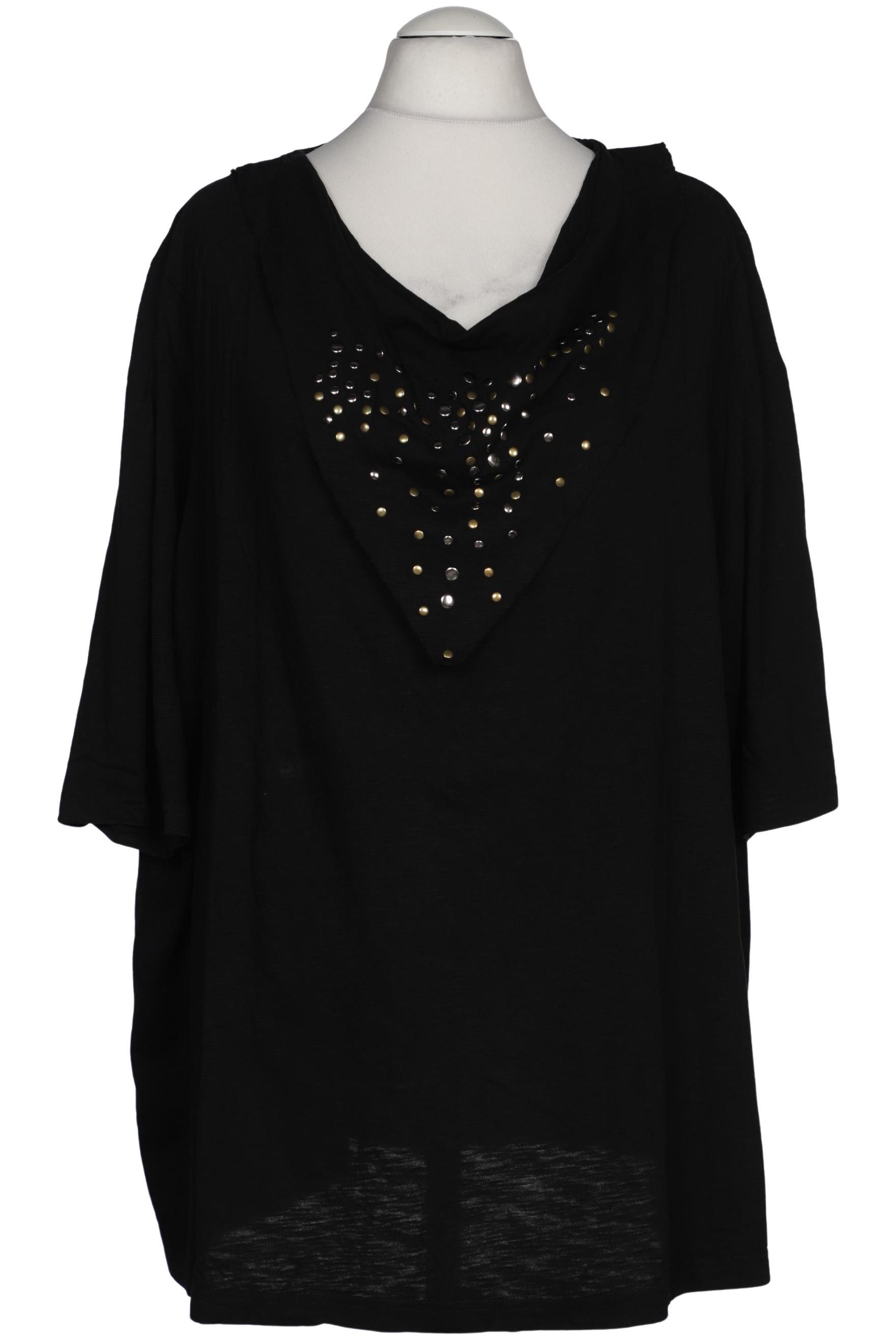 

Ulla Popken Damen T-Shirt, schwarz, Gr. 58