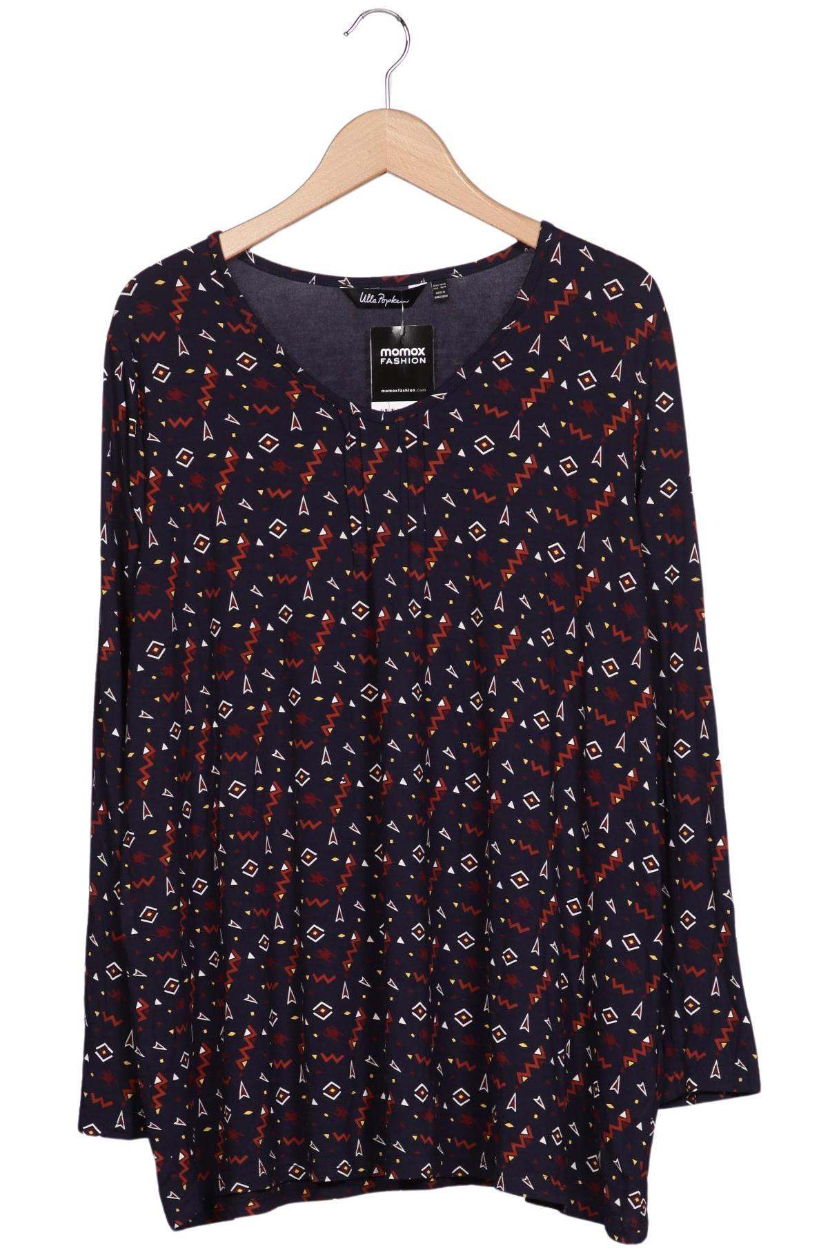 

Ulla Popken Damen Langarmshirt, marineblau, Gr. 46