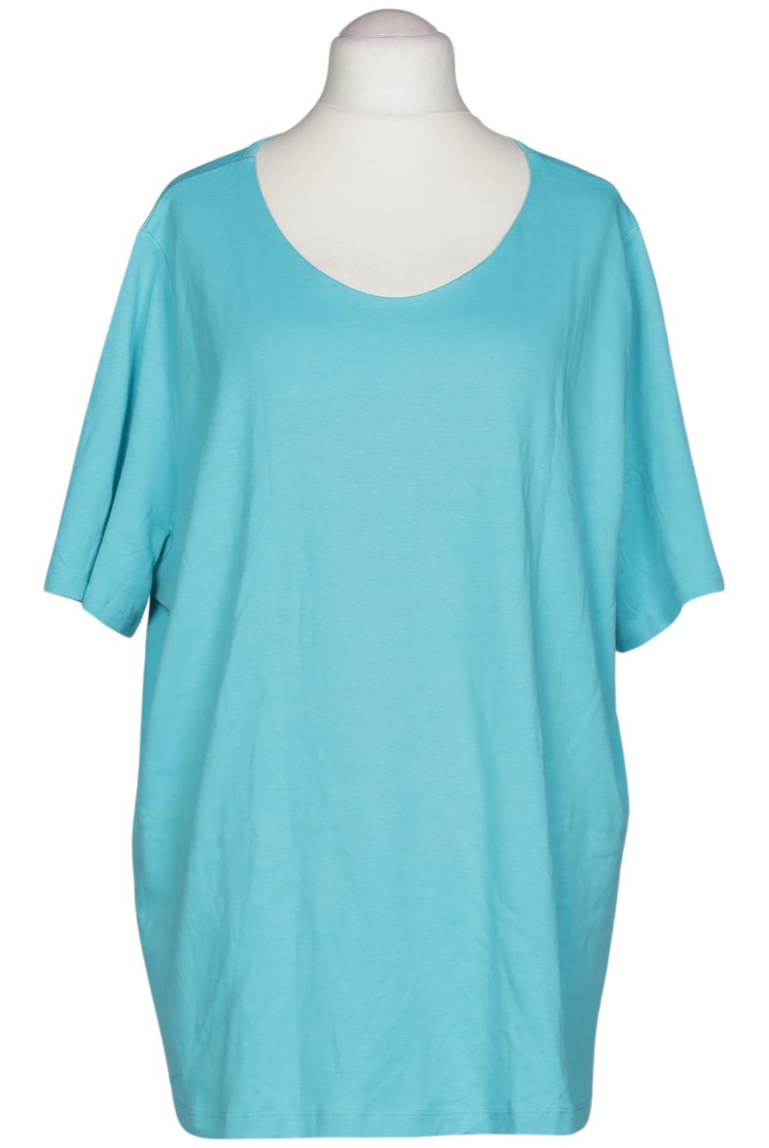 

Ulla Popken Damen T-Shirt, türkis, Gr. 54