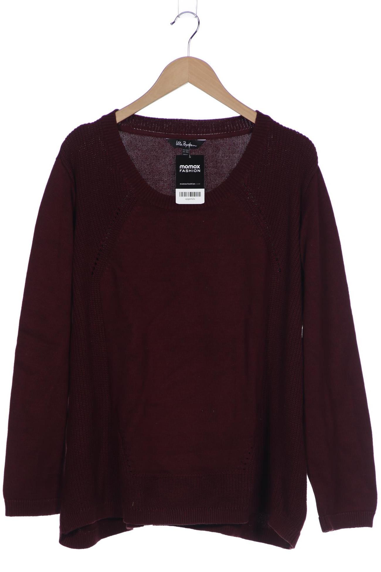 

Ulla Popken Damen Pullover, bordeaux, Gr. 50