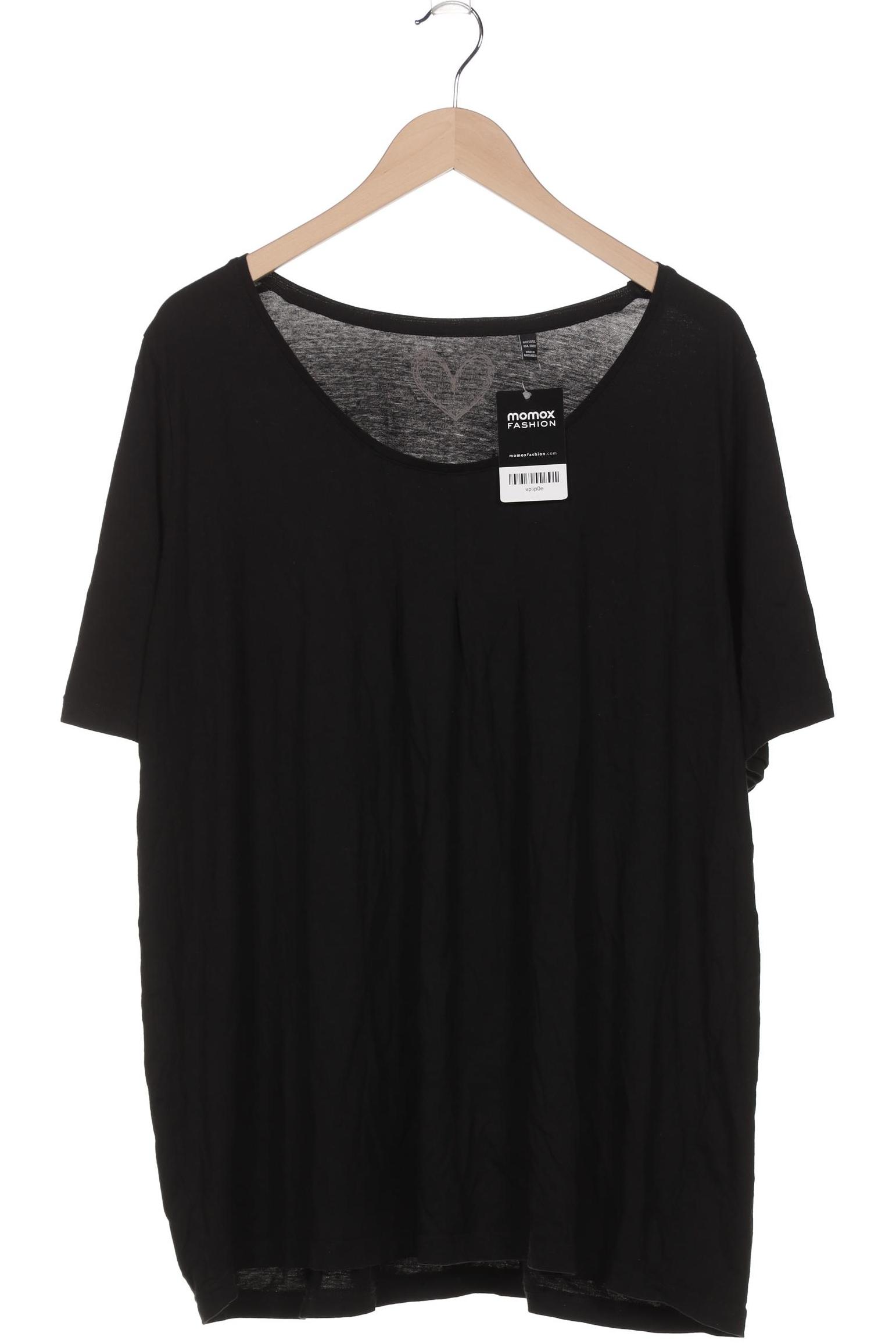

Ulla Popken Damen T-Shirt, schwarz, Gr. 50