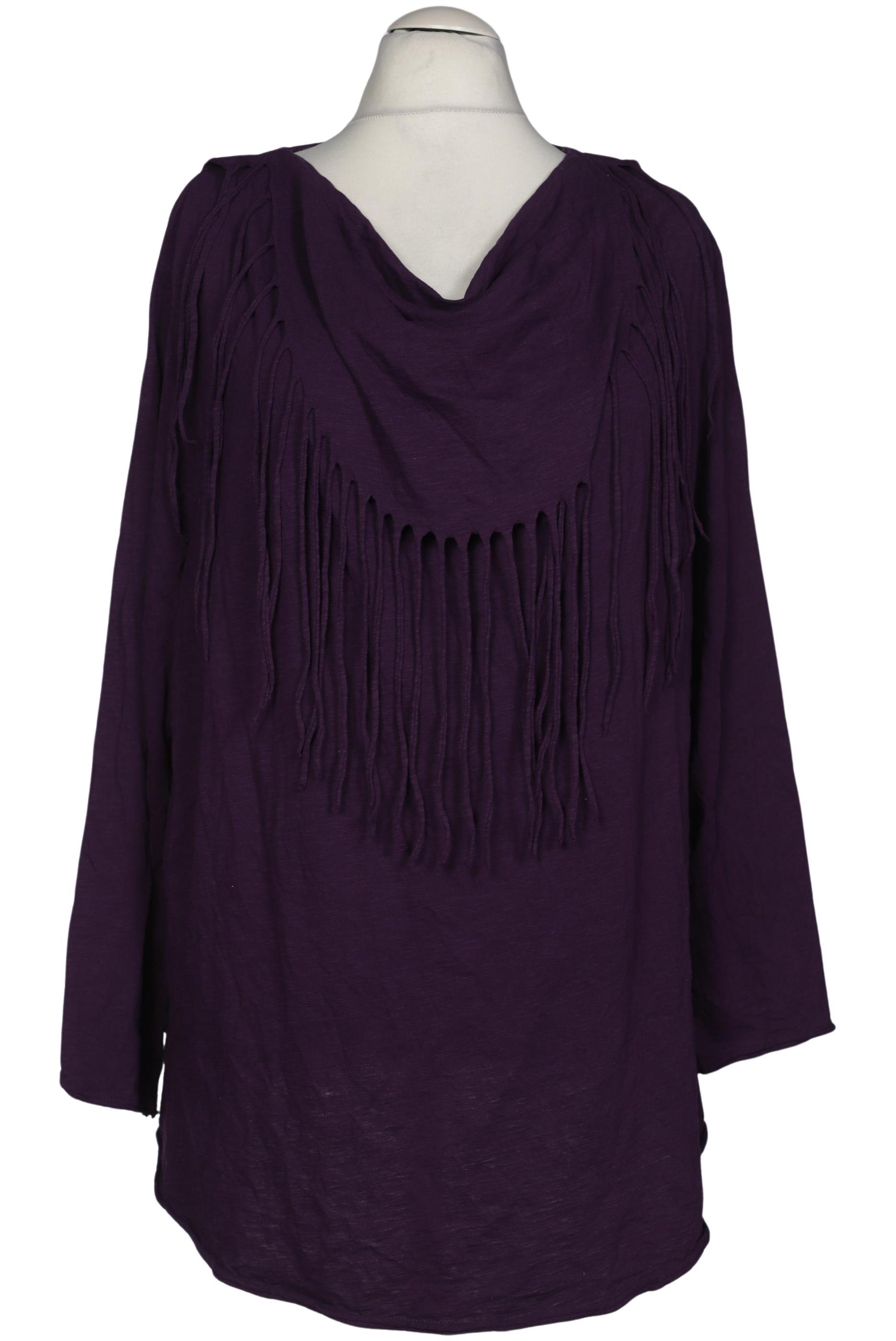 

Ulla Popken Damen Langarmshirt, flieder, Gr. 58