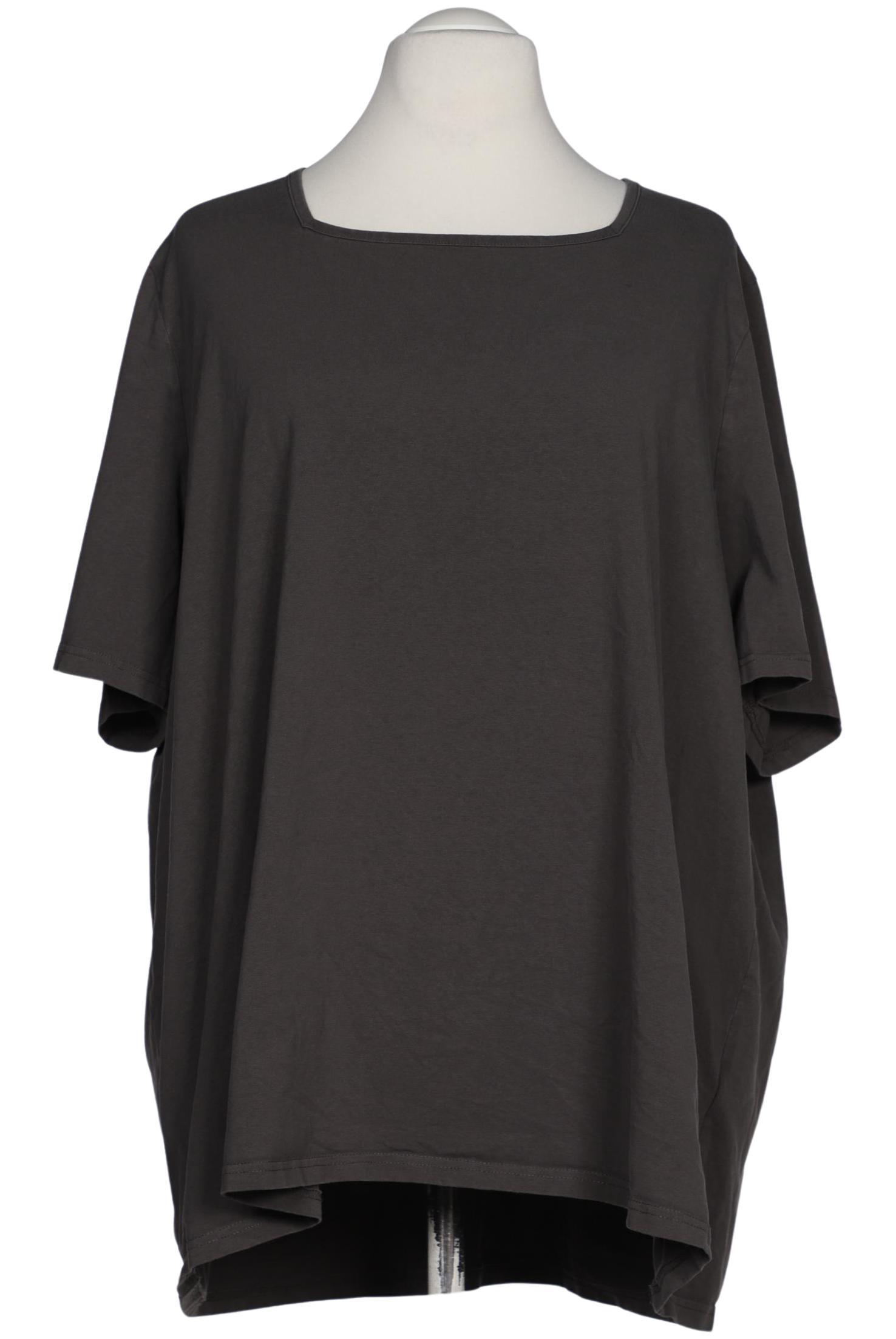 

Ulla Popken Damen T-Shirt, grau, Gr. 58