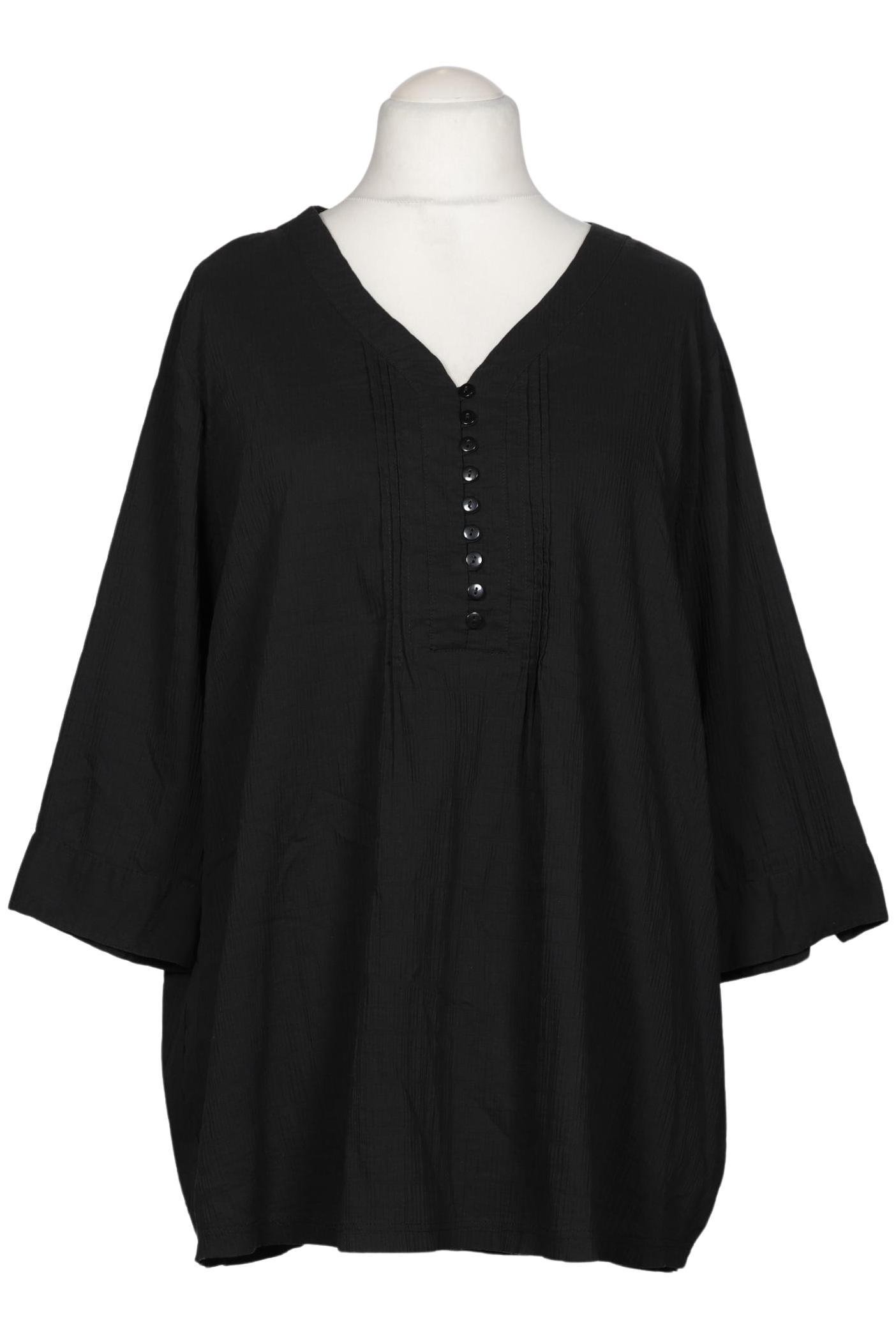 

Ulla Popken Damen Bluse, schwarz, Gr. 50