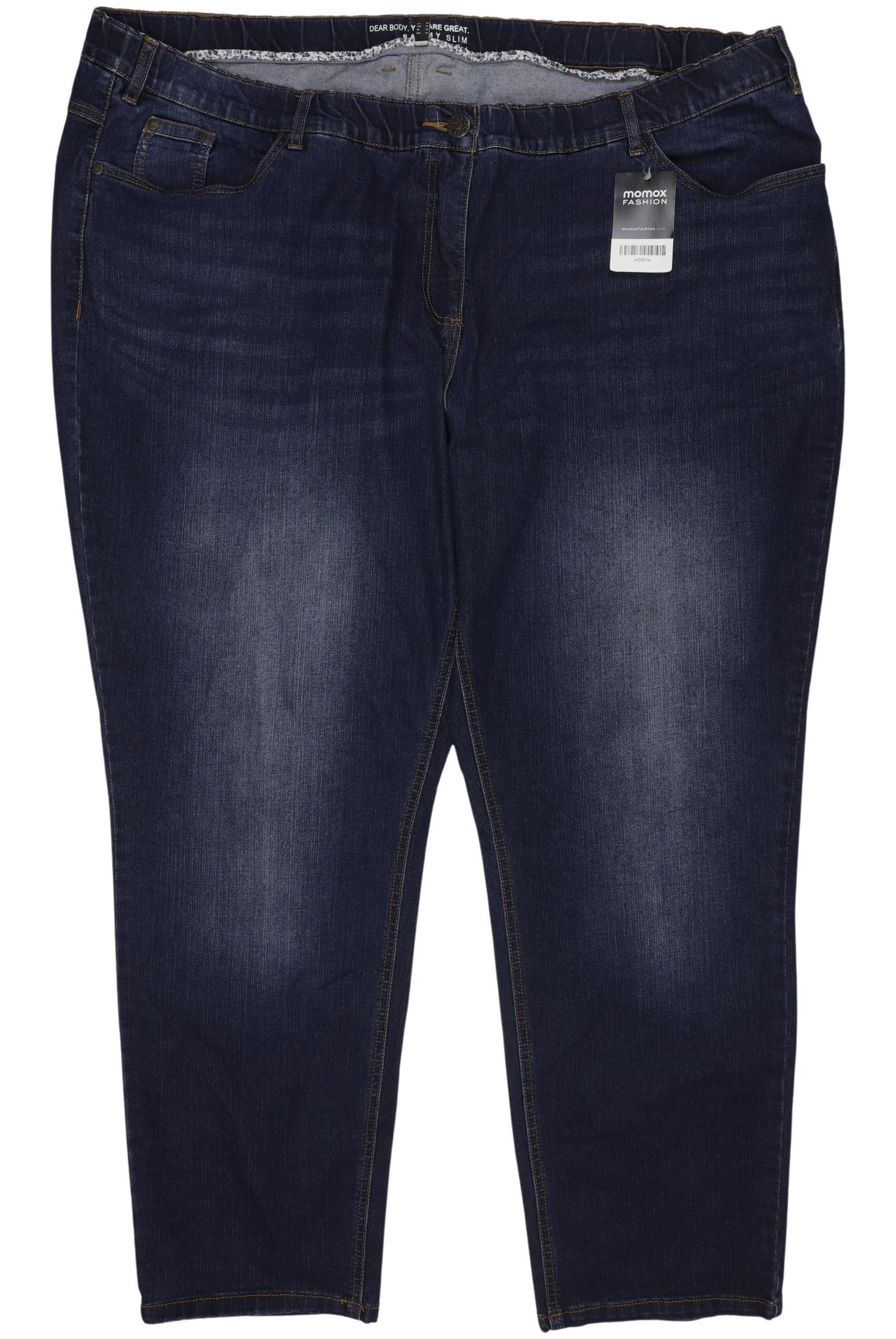 

Ulla Popken Damen Jeans, marineblau, Gr. 56