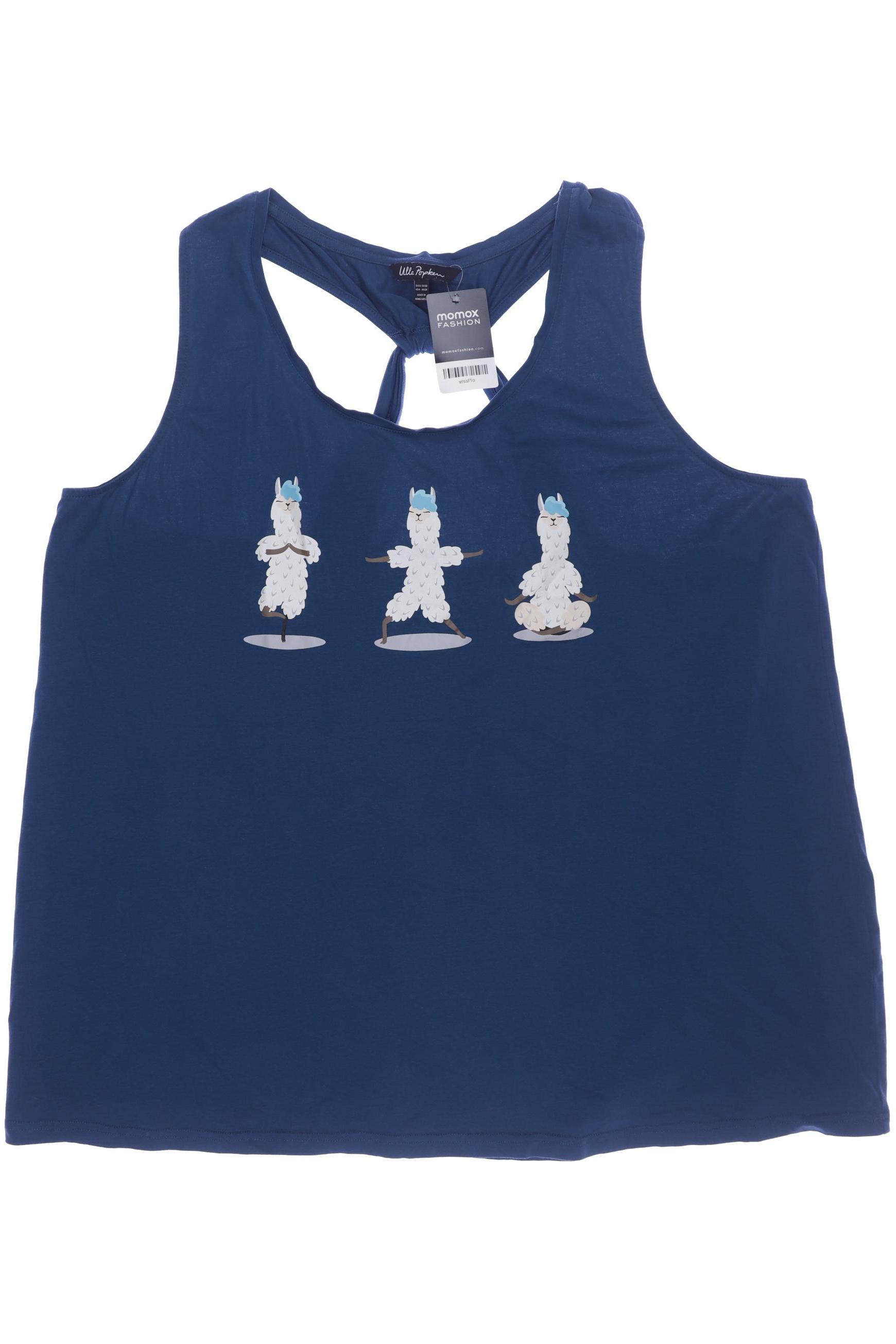 

Ulla Popken Damen Top, blau, Gr. 54