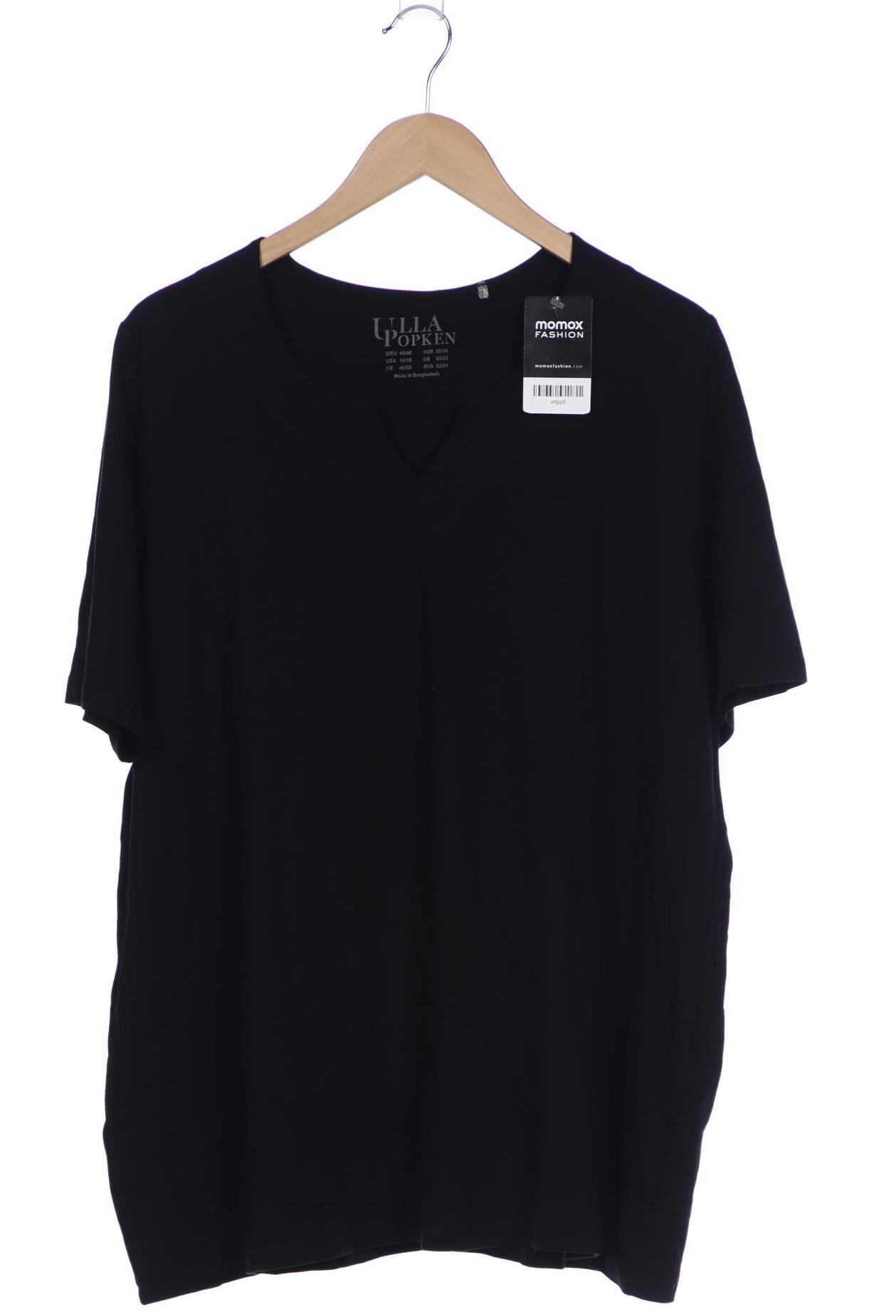 

Ulla Popken Damen T-Shirt, schwarz, Gr. 46