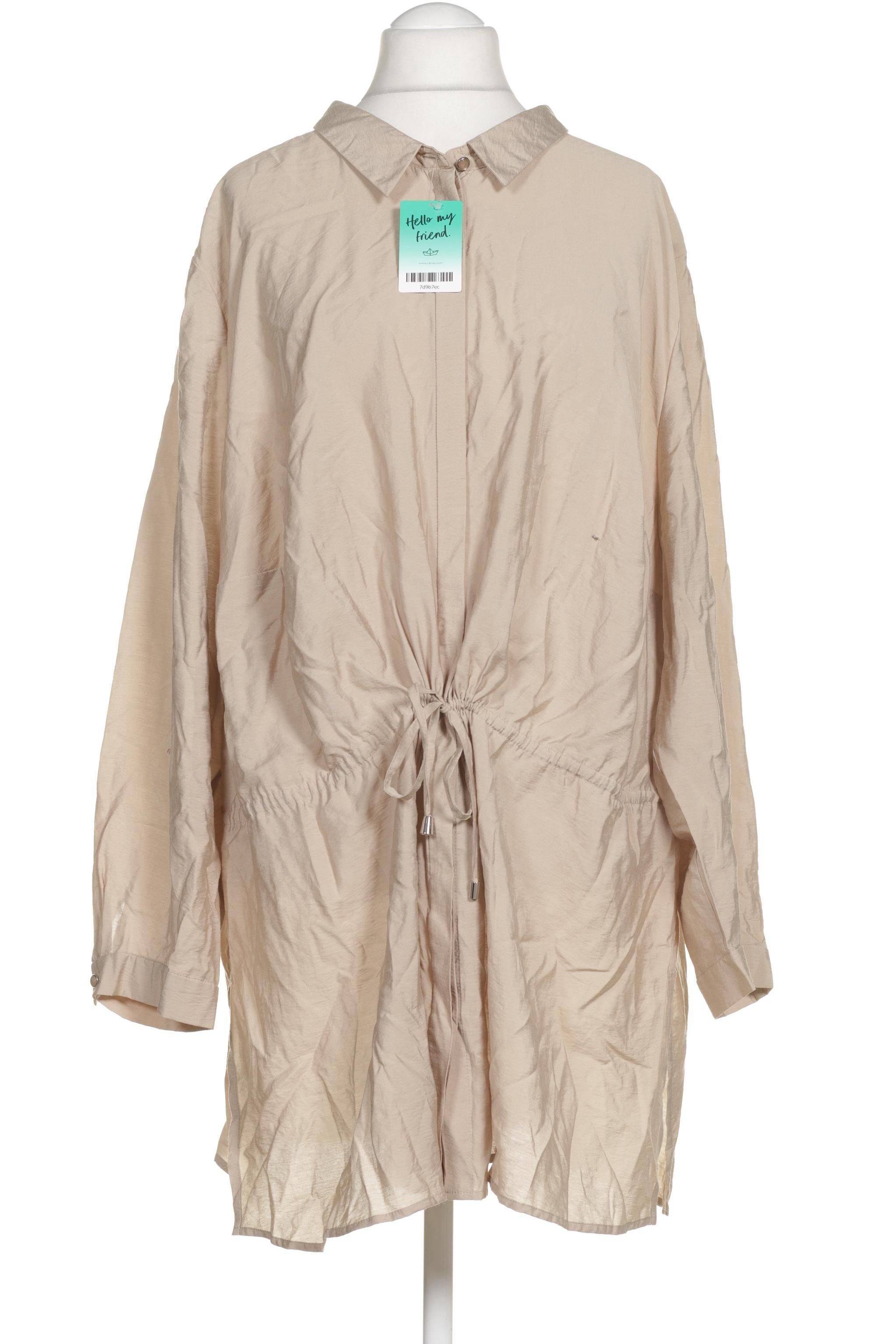 

Ulla Popken Damen Bluse, beige, Gr. 58