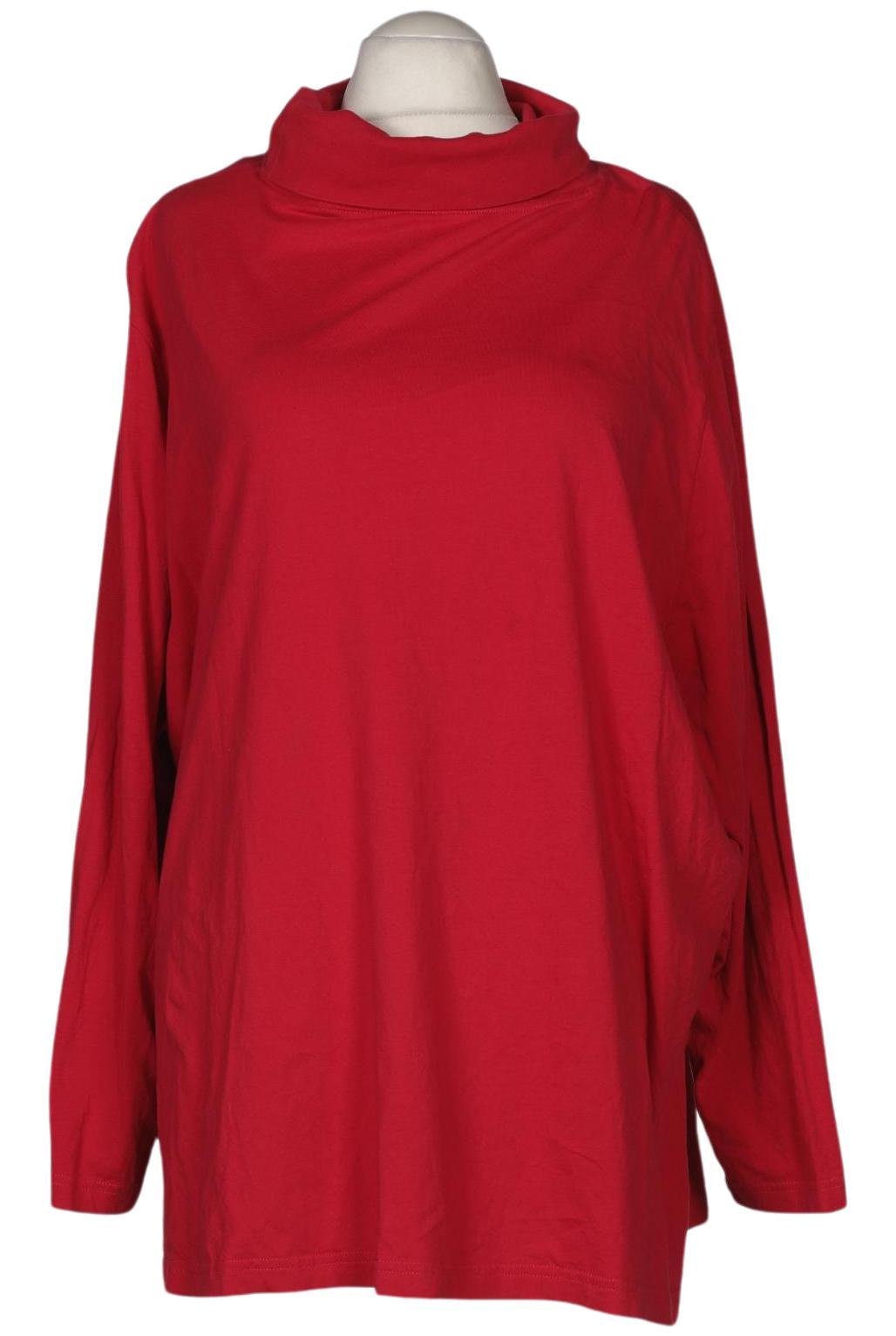 

Ulla Popken Damen Langarmshirt, pink, Gr. 62