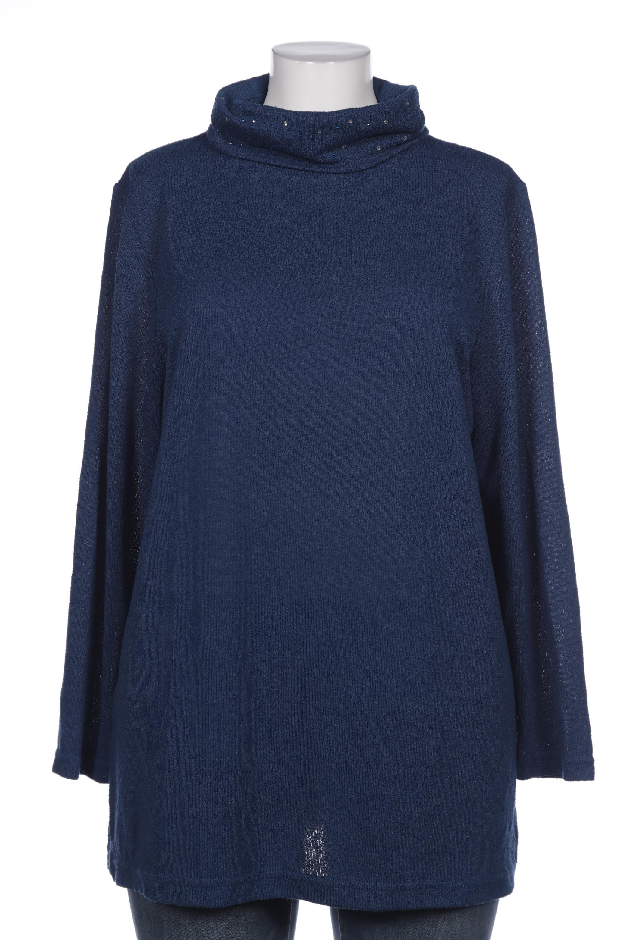 

Ulla Popken Damen Pullover, blau, Gr. 42