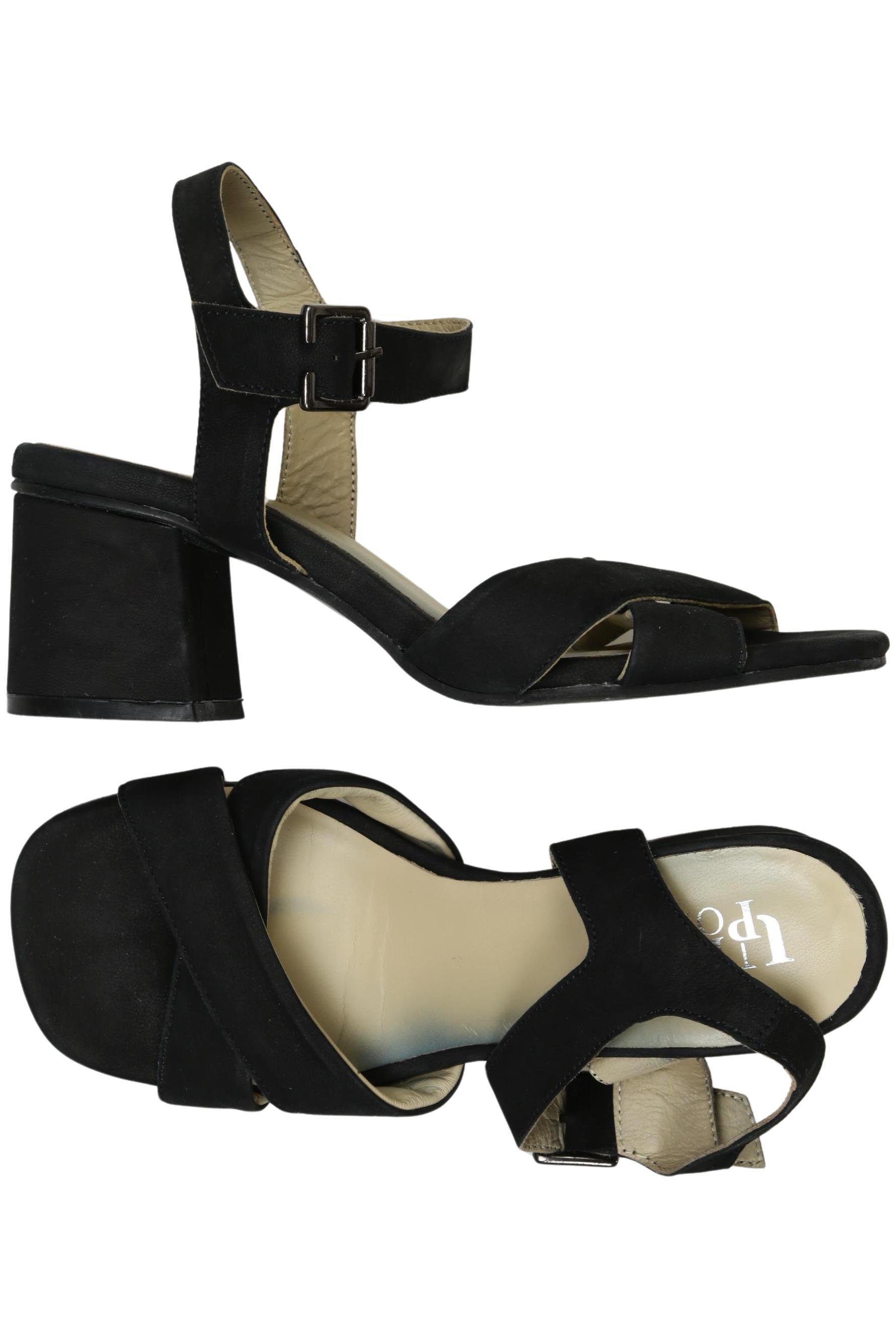 

Ulla Popken Damen Sandale, schwarz, Gr. 38