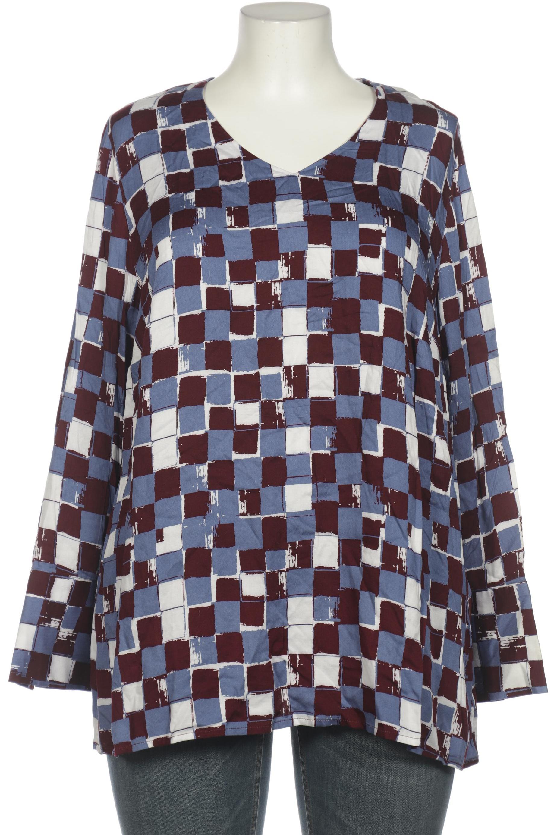 

Ulla Popken Damen Bluse, blau, Gr. 46