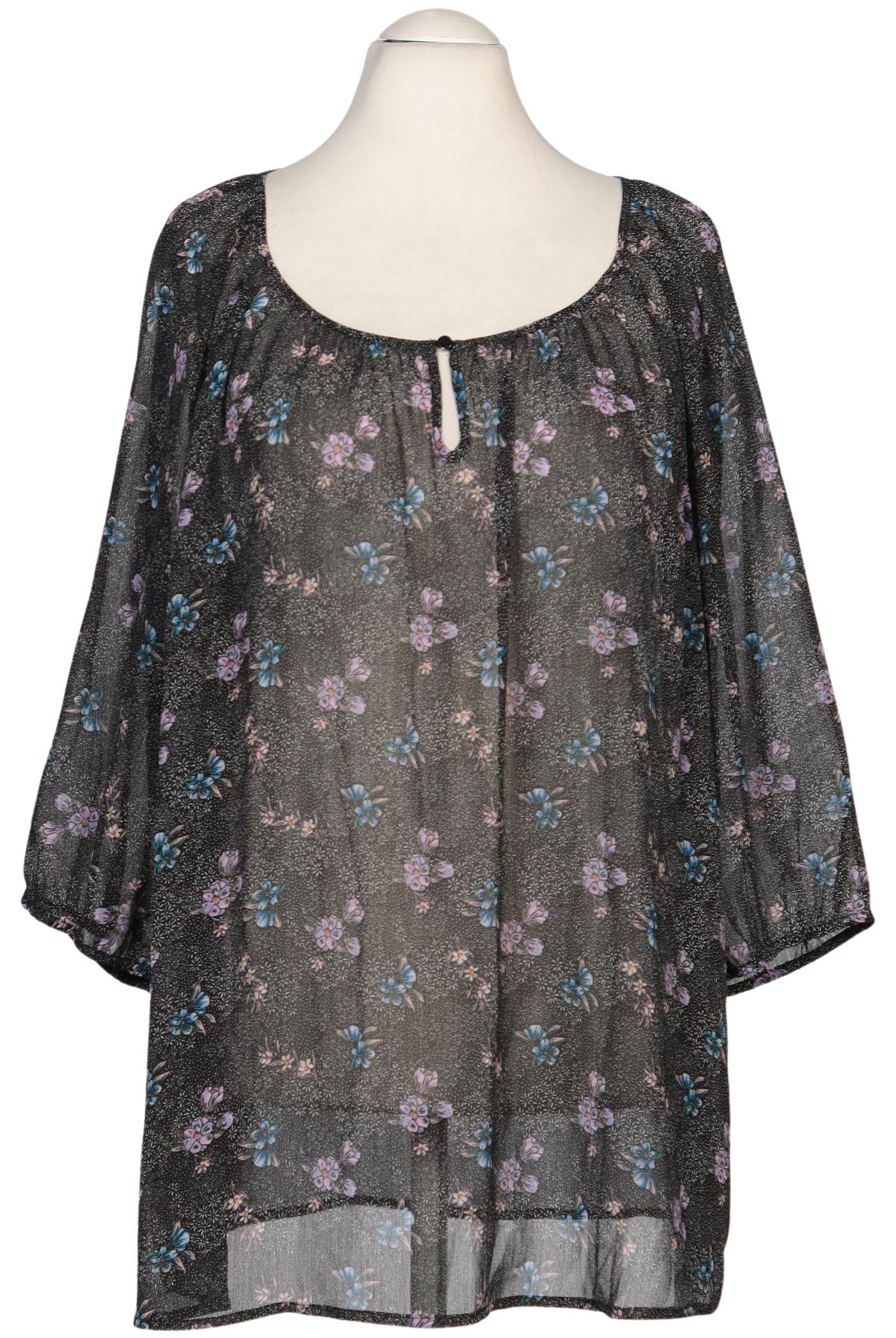 

Ulla Popken Damen Bluse, schwarz, Gr. 50