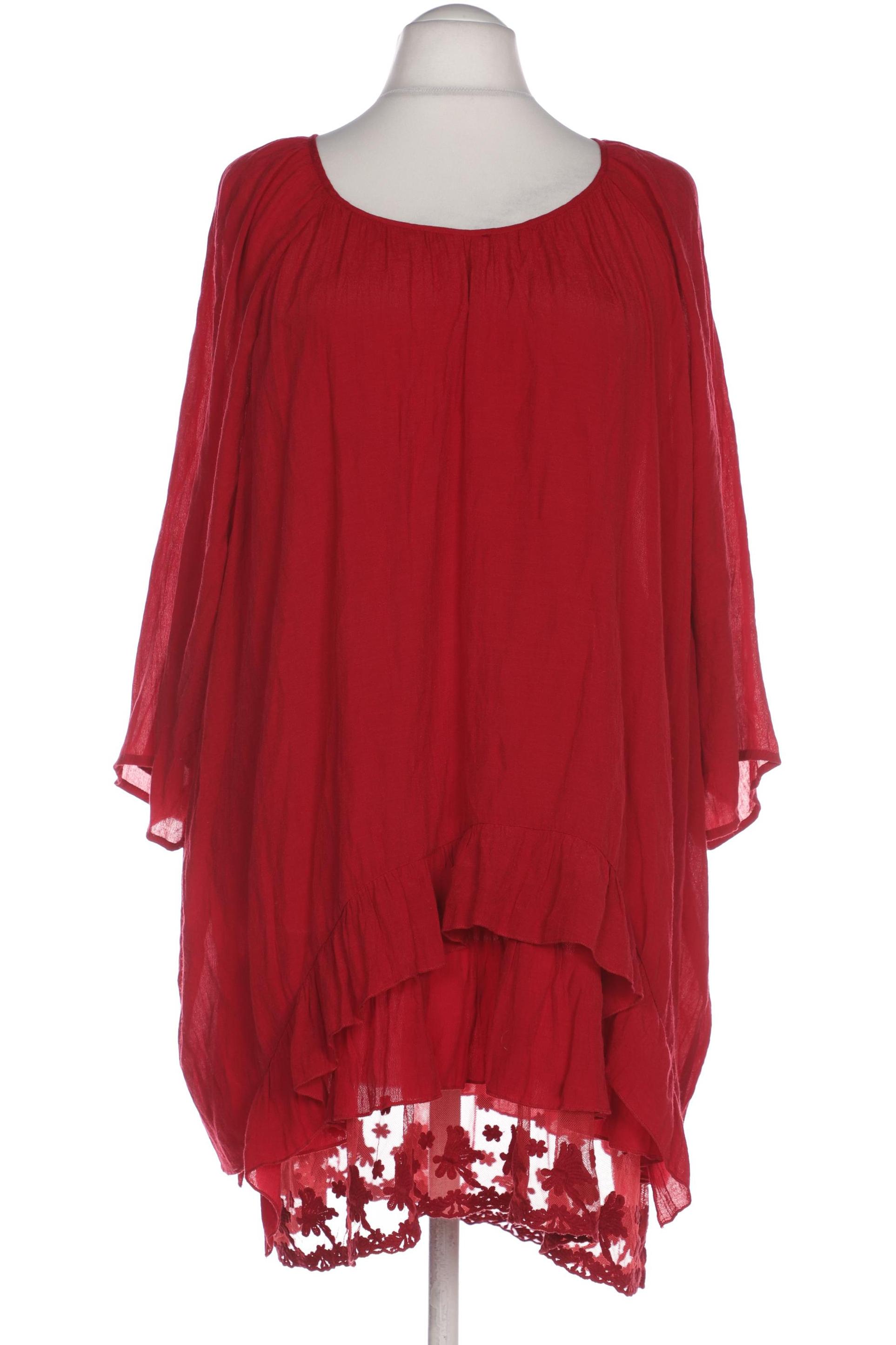 

Ulla Popken Damen Bluse, rot, Gr. 60