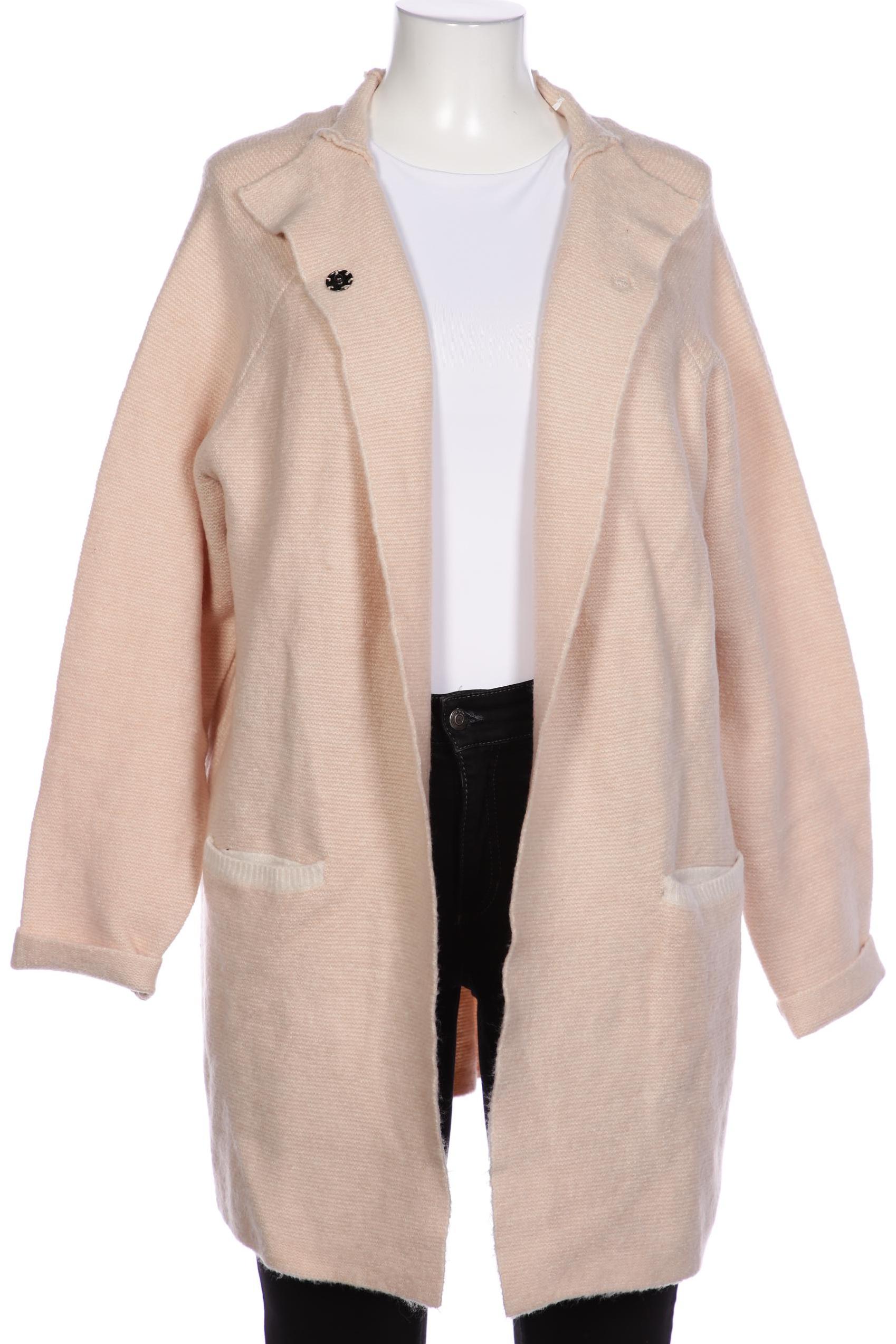 

Ulla Popken Damen Strickjacke, beige, Gr. 46