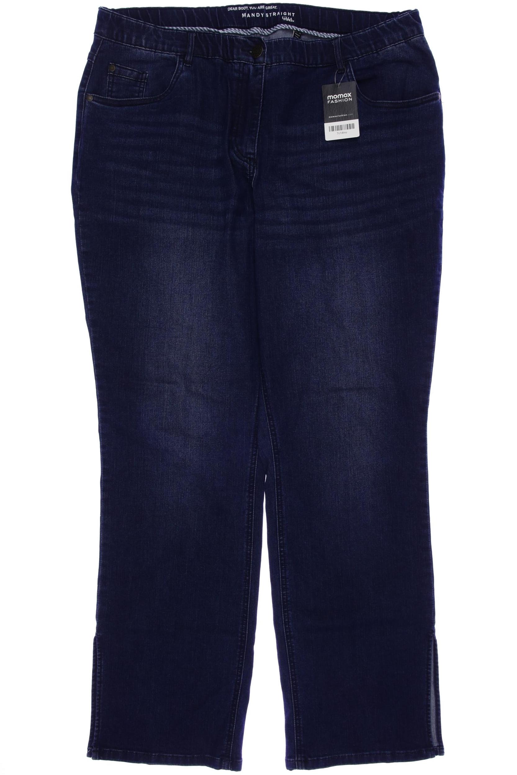 

Ulla Popken Damen Jeans, marineblau, Gr. 96