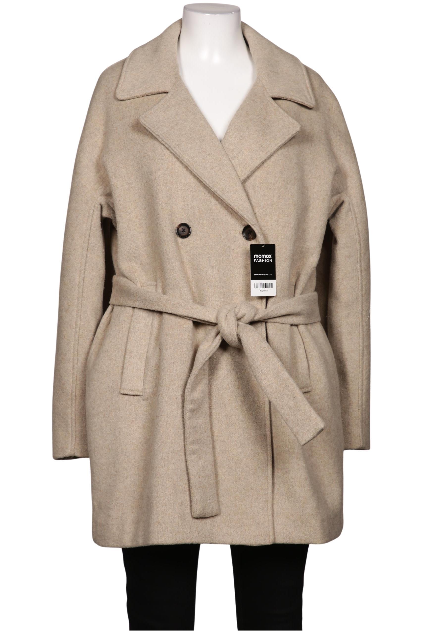 

Ulla Popken Damen Mantel, beige, Gr. 44