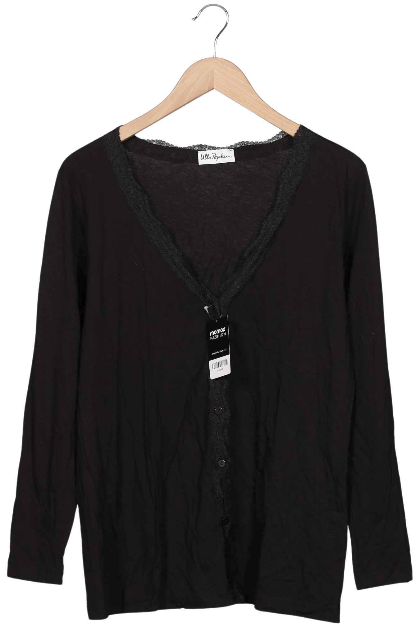 

Ulla Popken Damen Strickjacke, schwarz, Gr. 42