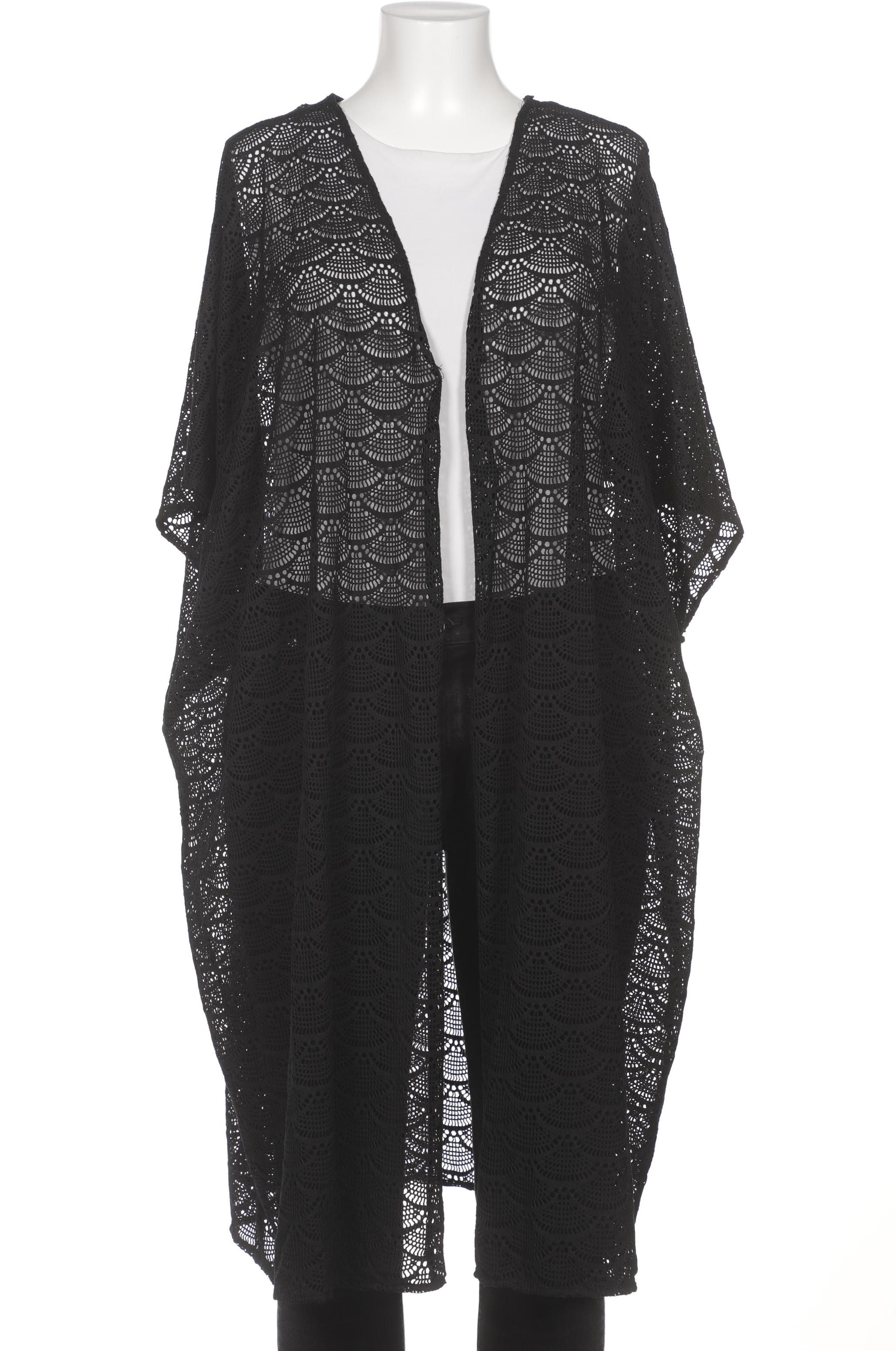 

Ulla Popken Damen Strickjacke, schwarz, Gr. 48