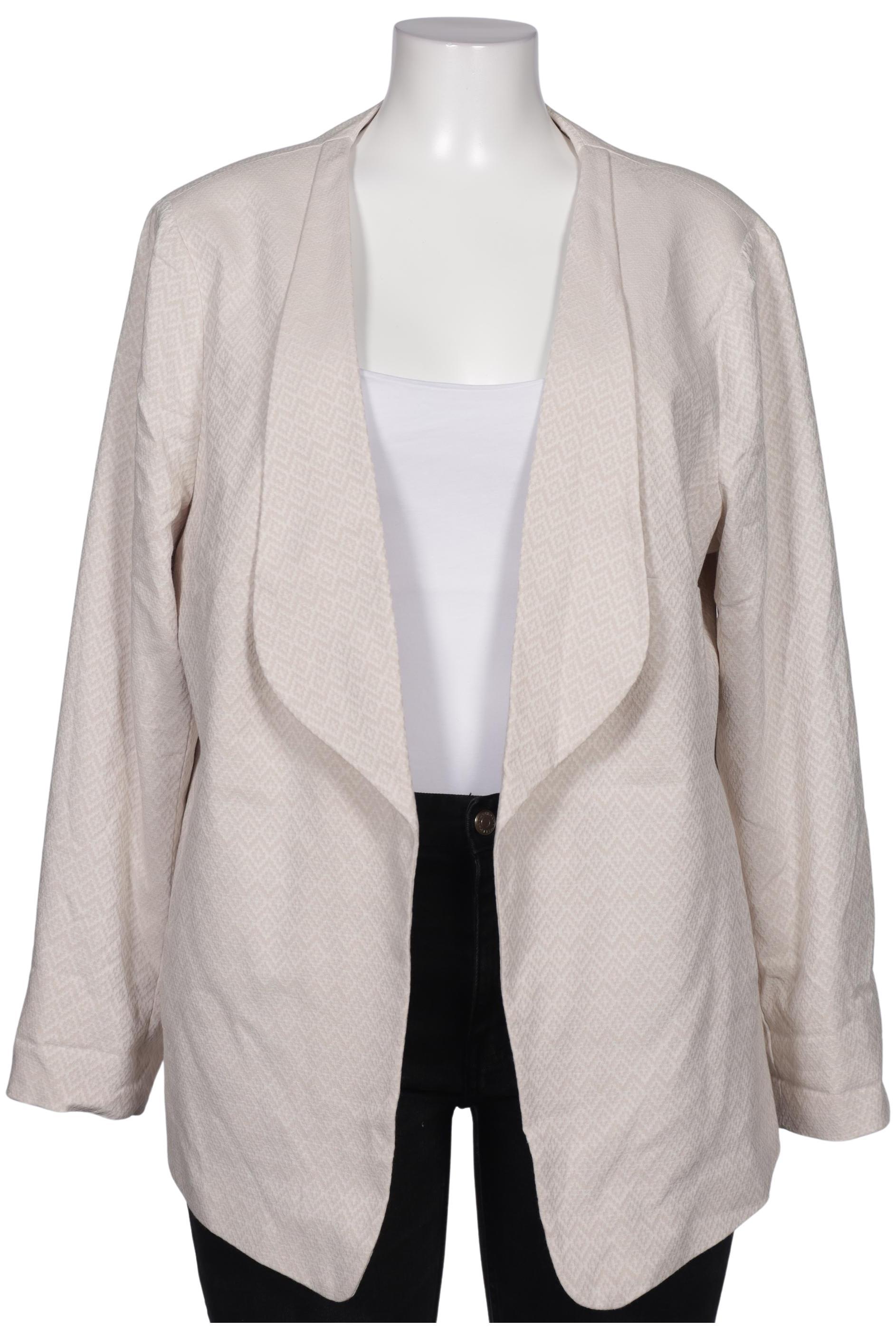 

Ulla Popken Damen Blazer, beige, Gr. 50