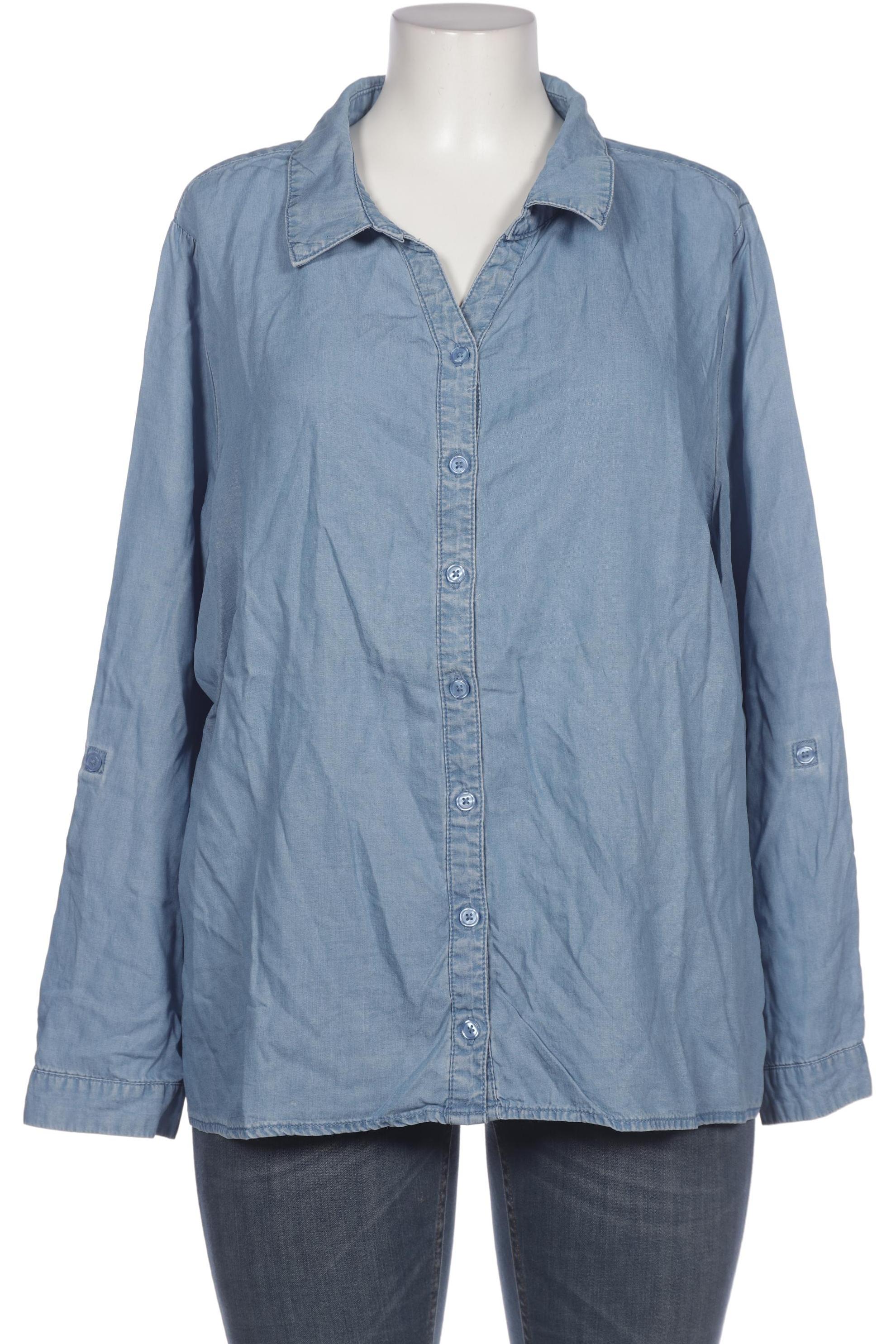 

Ulla Popken Damen Bluse, blau, Gr. 50