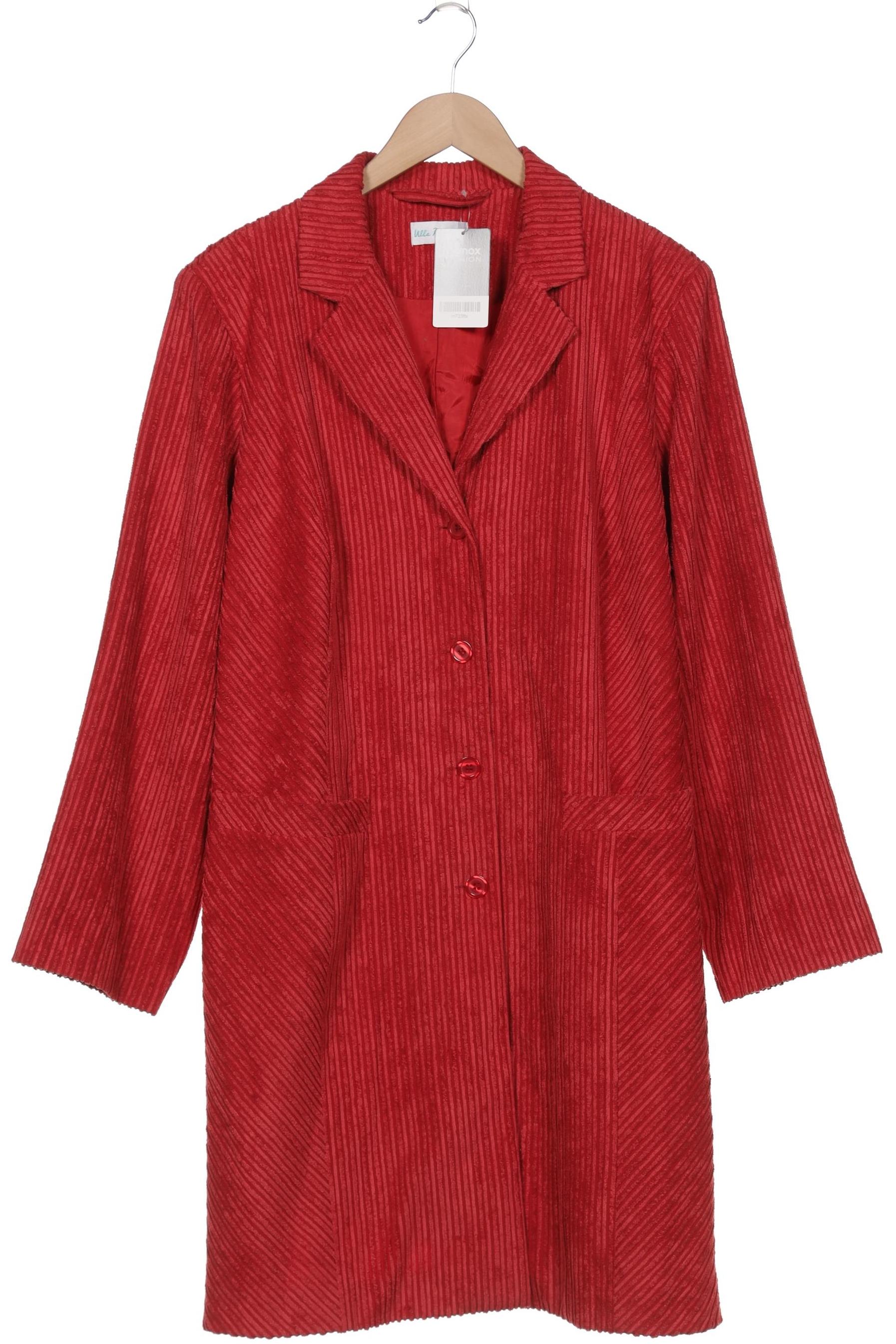 

Ulla Popken Damen Mantel, rot, Gr. 52