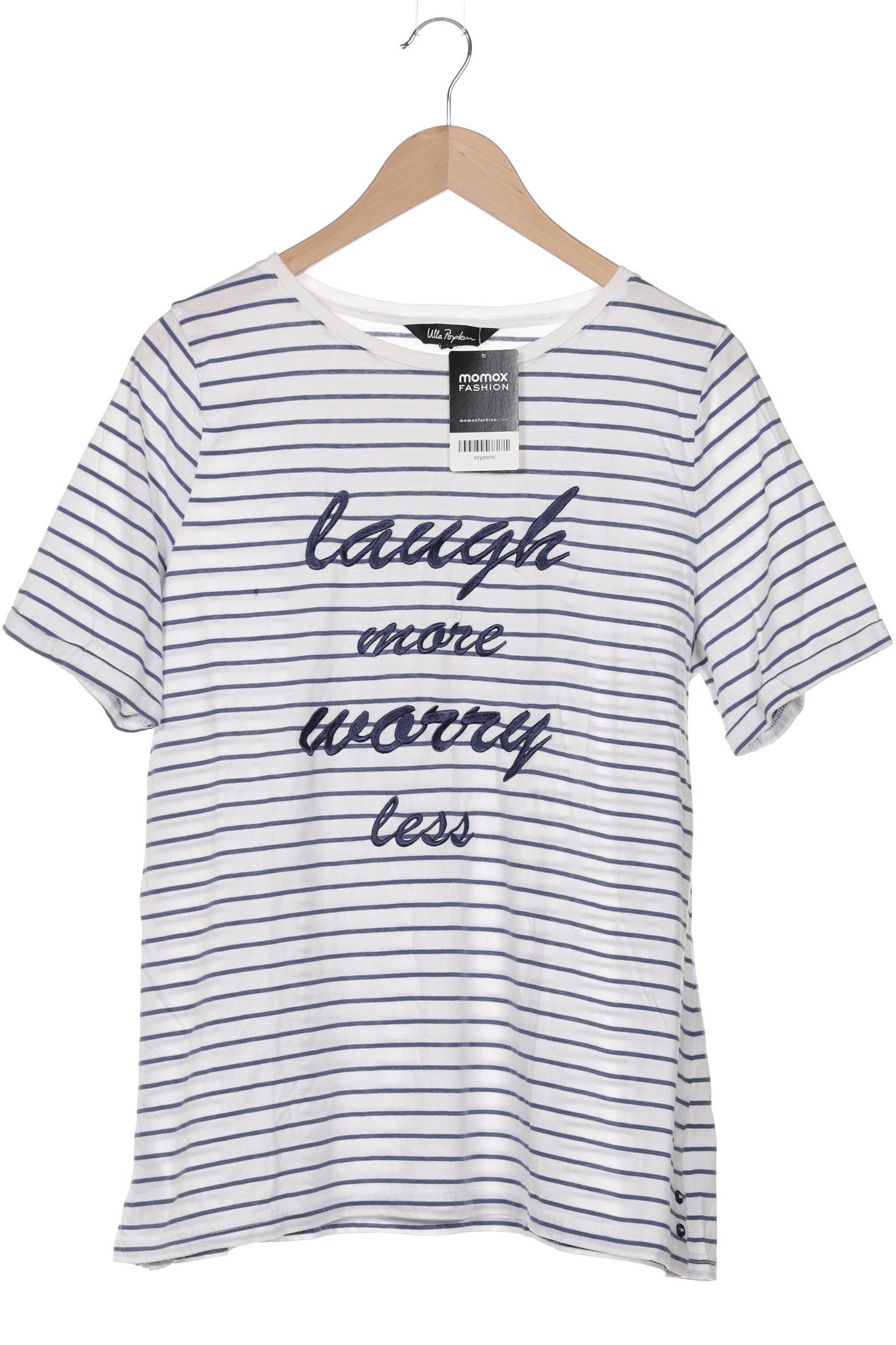

Ulla Popken Damen T-Shirt, weiß, Gr. 46